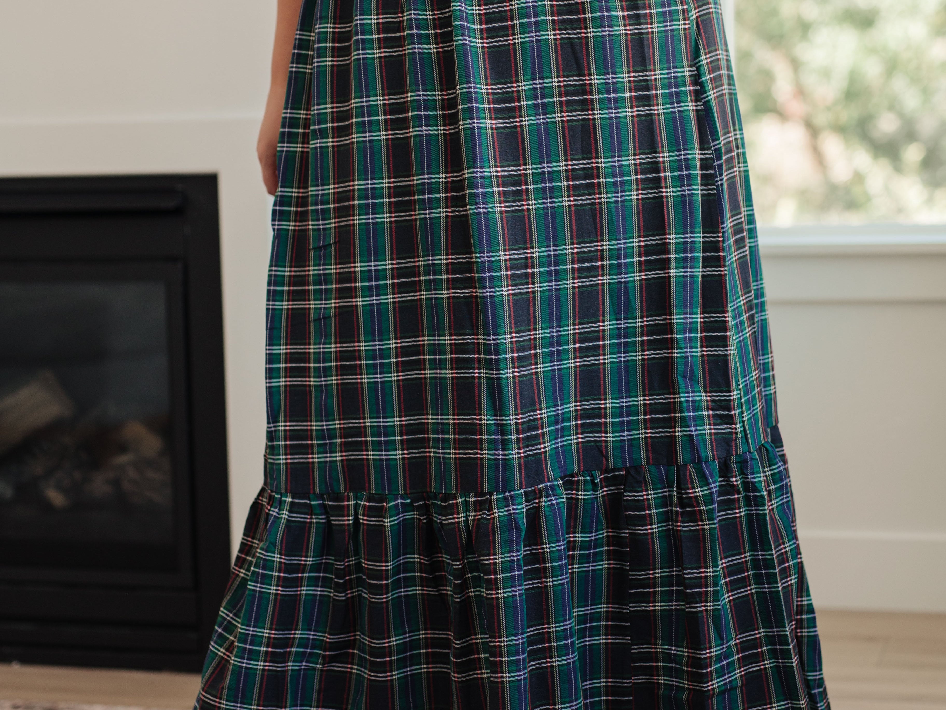 Plaid Perfection Maxi Skirt Bottoms Ave Shops- Tilden Co.
