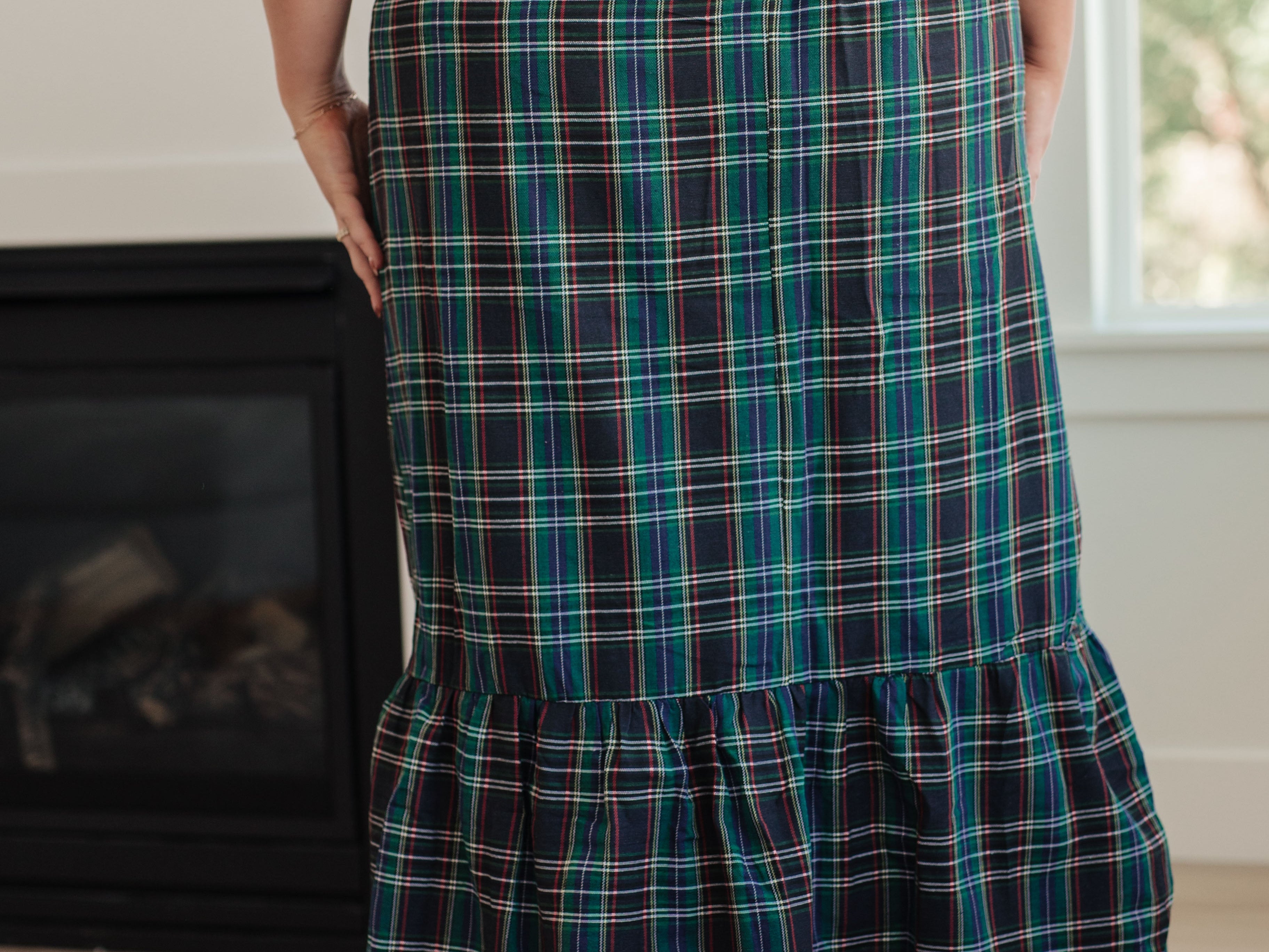 Plaid Perfection Maxi Skirt Bottoms Ave Shops- Tilden Co.