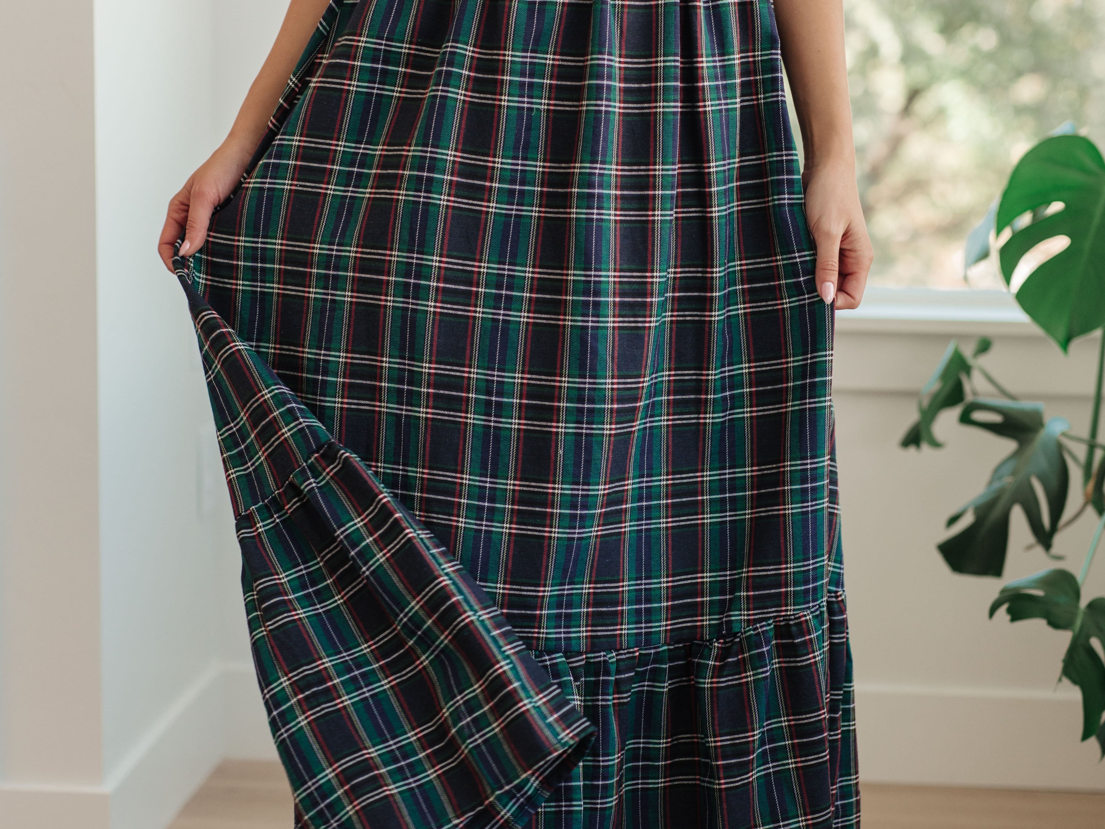 Plaid Perfection Maxi Skirt Bottoms Ave Shops- Tilden Co.