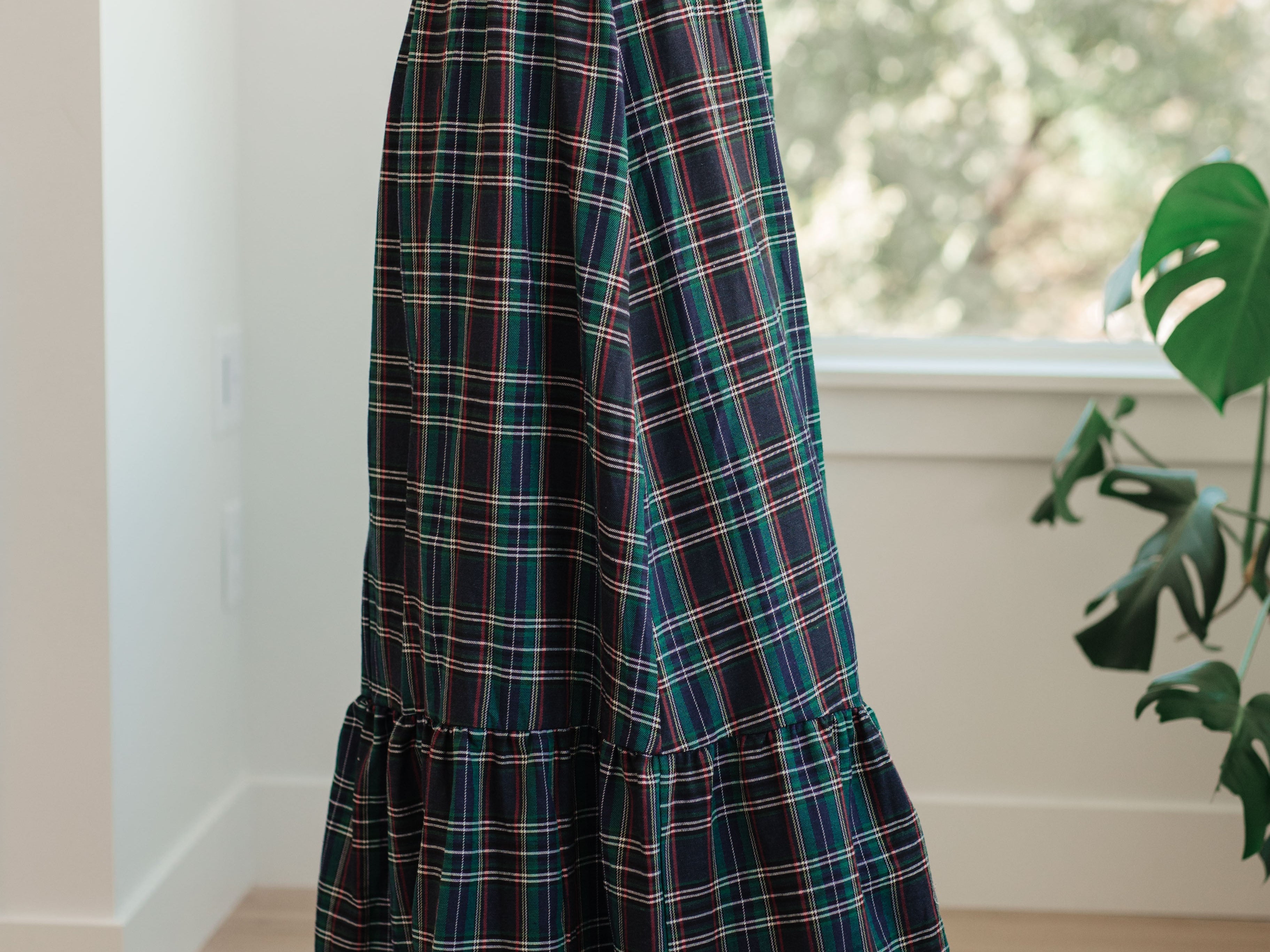 Plaid Perfection Maxi Skirt Bottoms Ave Shops- Tilden Co.
