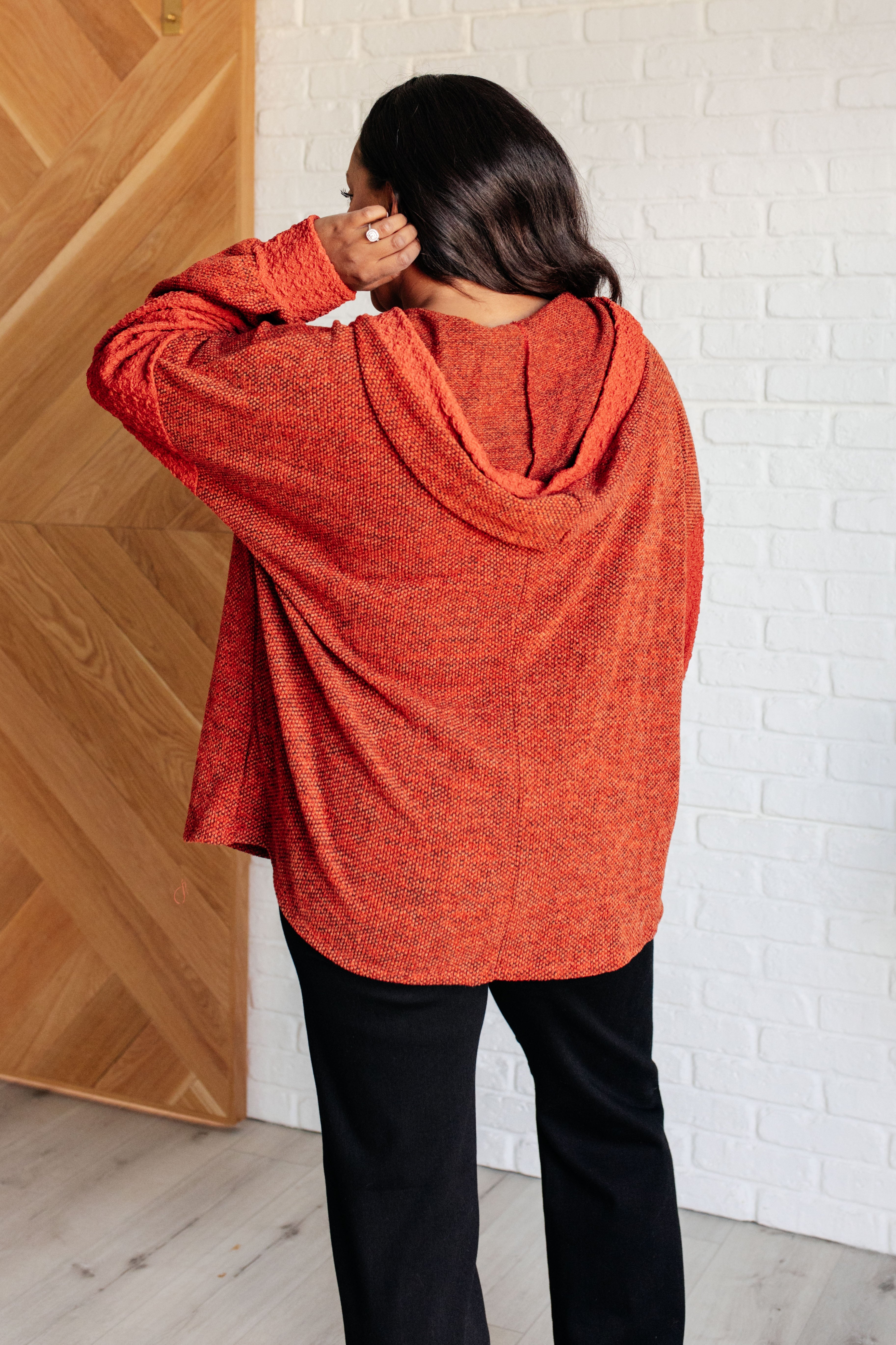 Planning Ahead Color Block Hoodie Tops Ave Shops- Tilden Co.