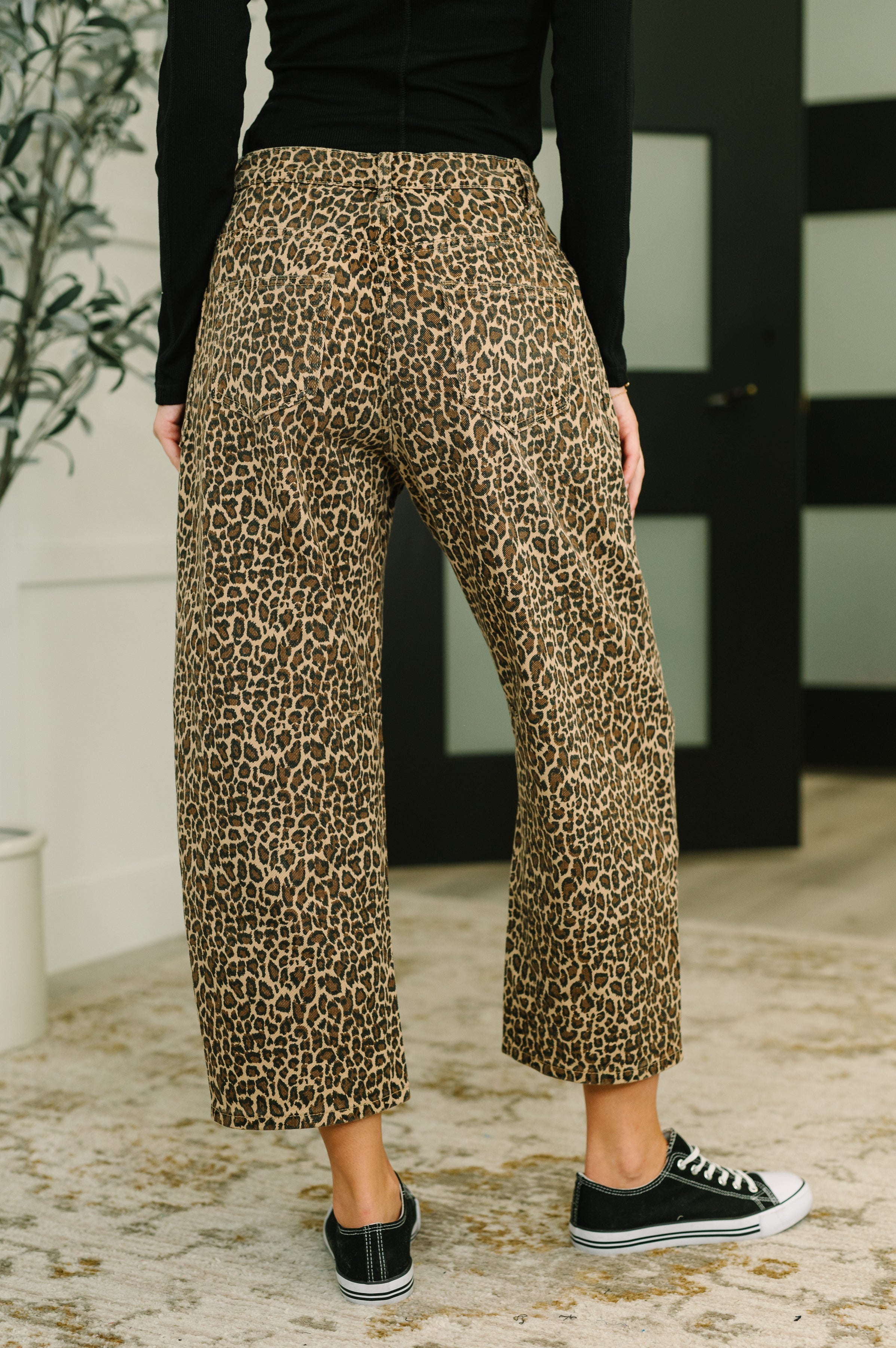 Prowl Power Barrell Ankle Crop Jean in Khaki Womens Ave Shops- Tilden Co.