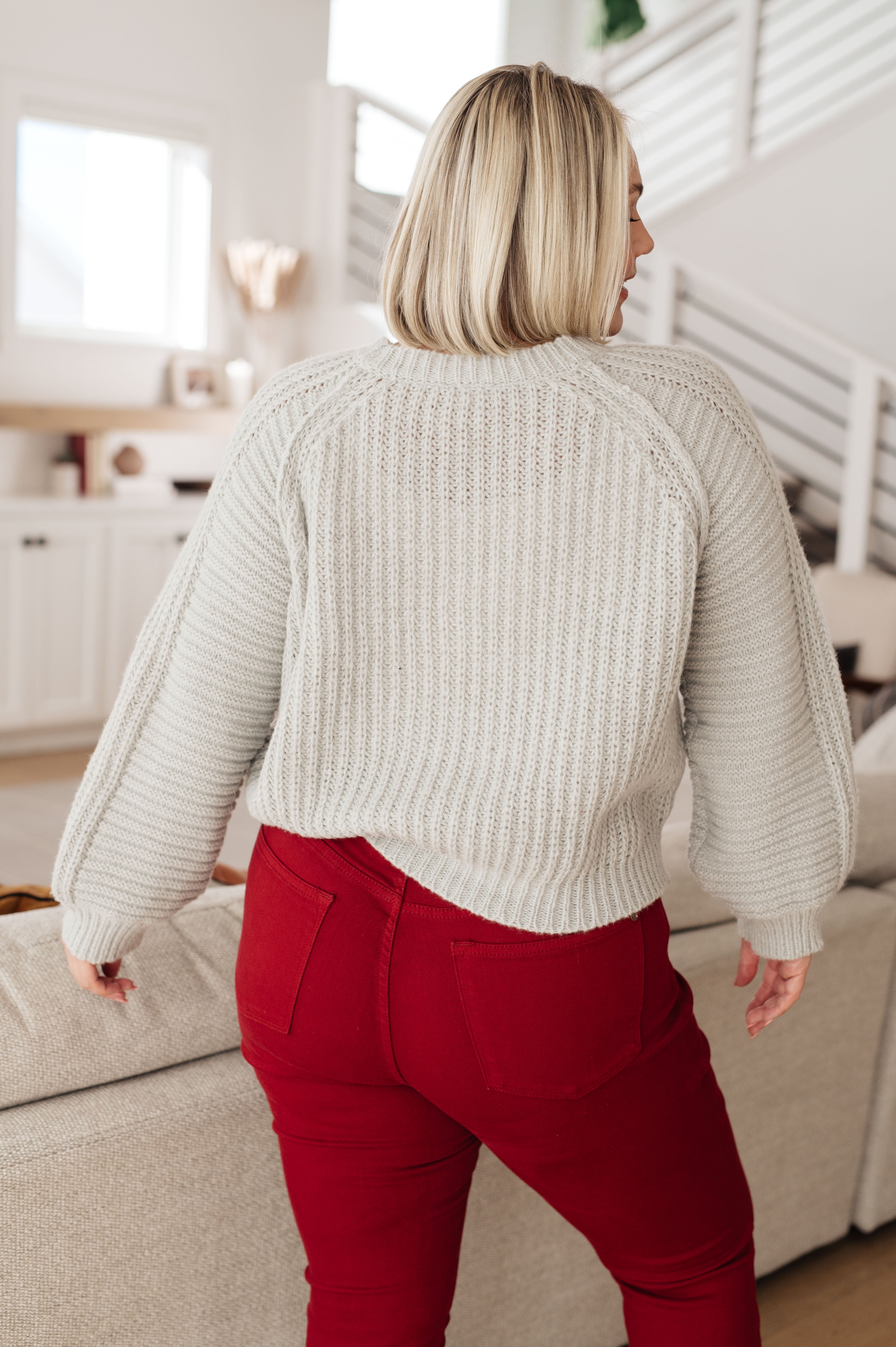 Roll on By Balloon Sleeve Sweater Tops Ave Shops- Tilden Co.