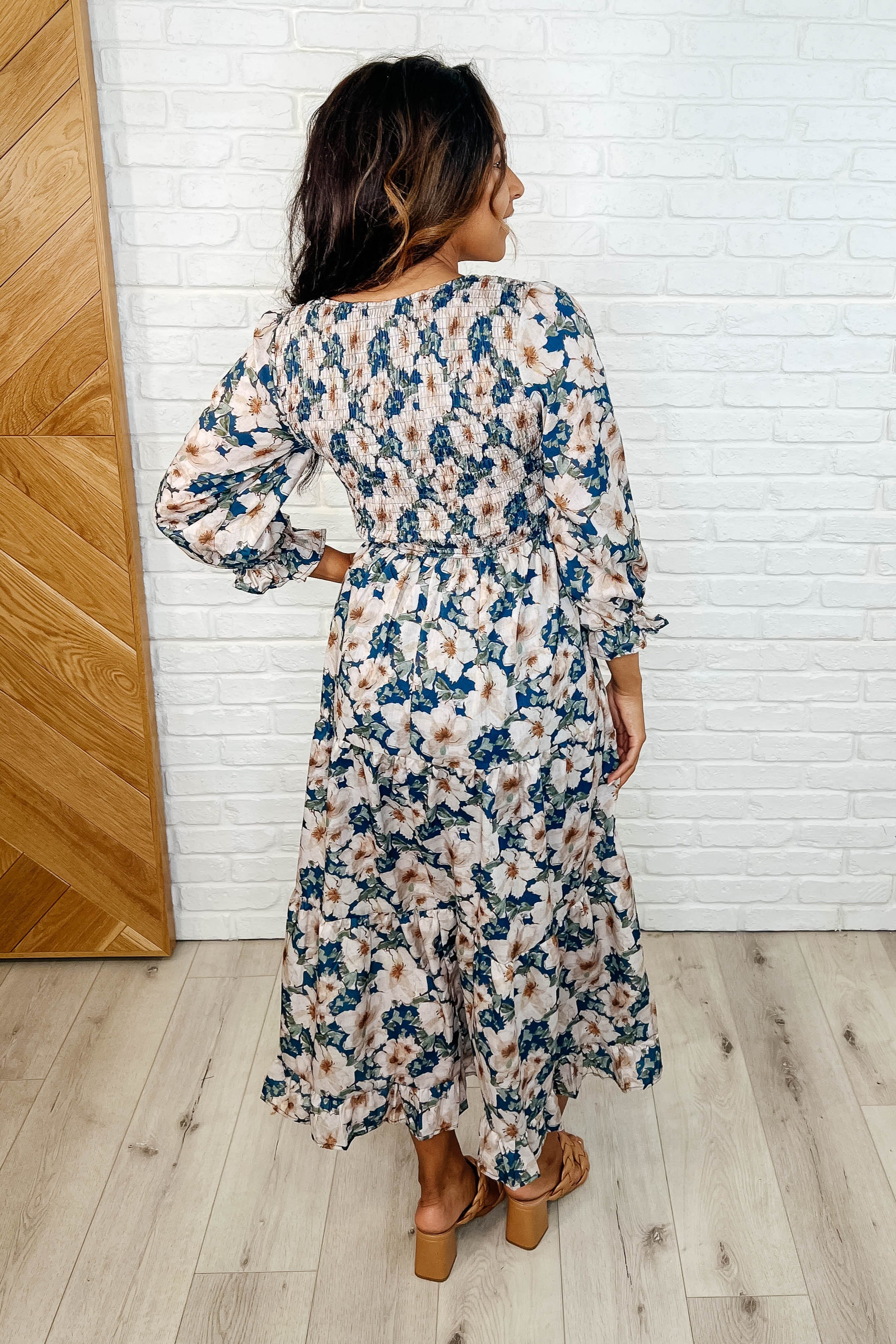 Ruffles and Romance V-Neck Dress Womens Ave Shops- Tilden Co.