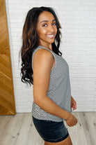 Sandy Toes, Sunburned Nose Scoop Neck Tank Womens Ave Shops- Tilden Co.