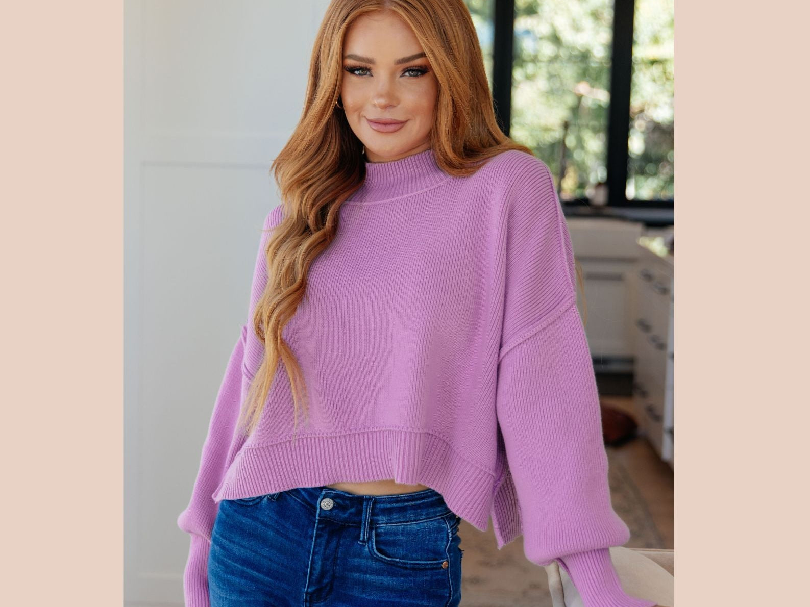 Magic Ankle Crop Skinny Pants in Wine Bottoms Ave Shops- Tilden Co.