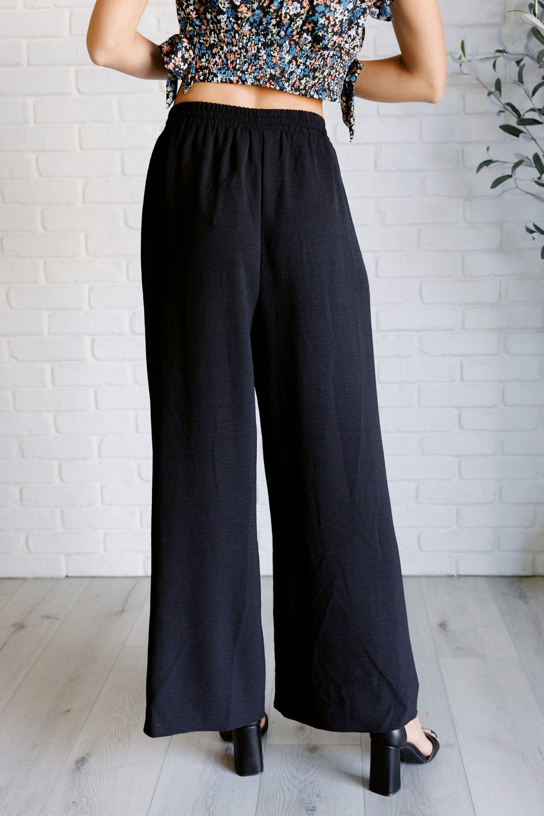 Send it On Wide Leg Pants Bottoms Ave Shops- Tilden Co.