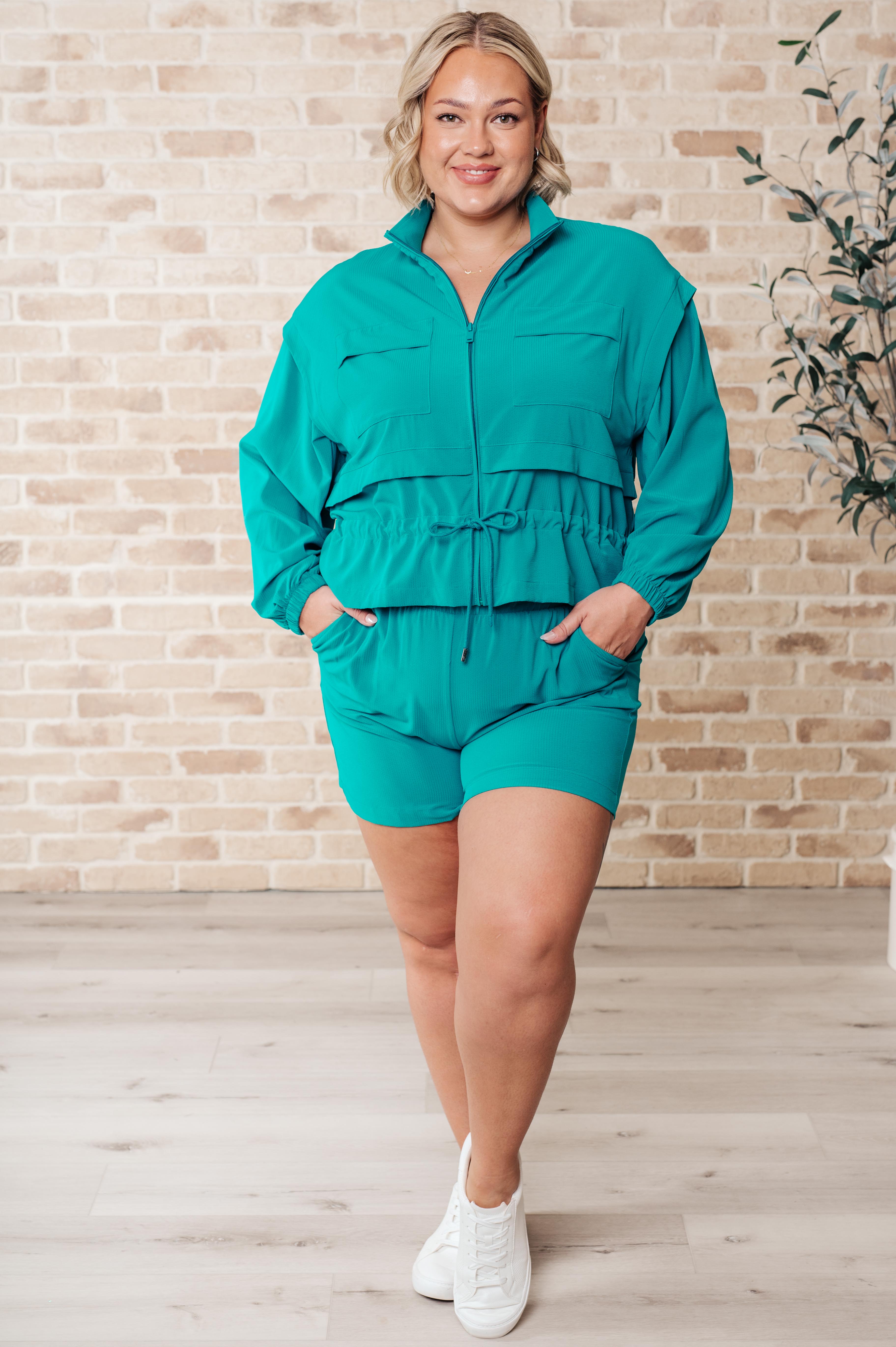 She's Got Game Cropped Jacket Layers Ave Shops- Tilden Co.