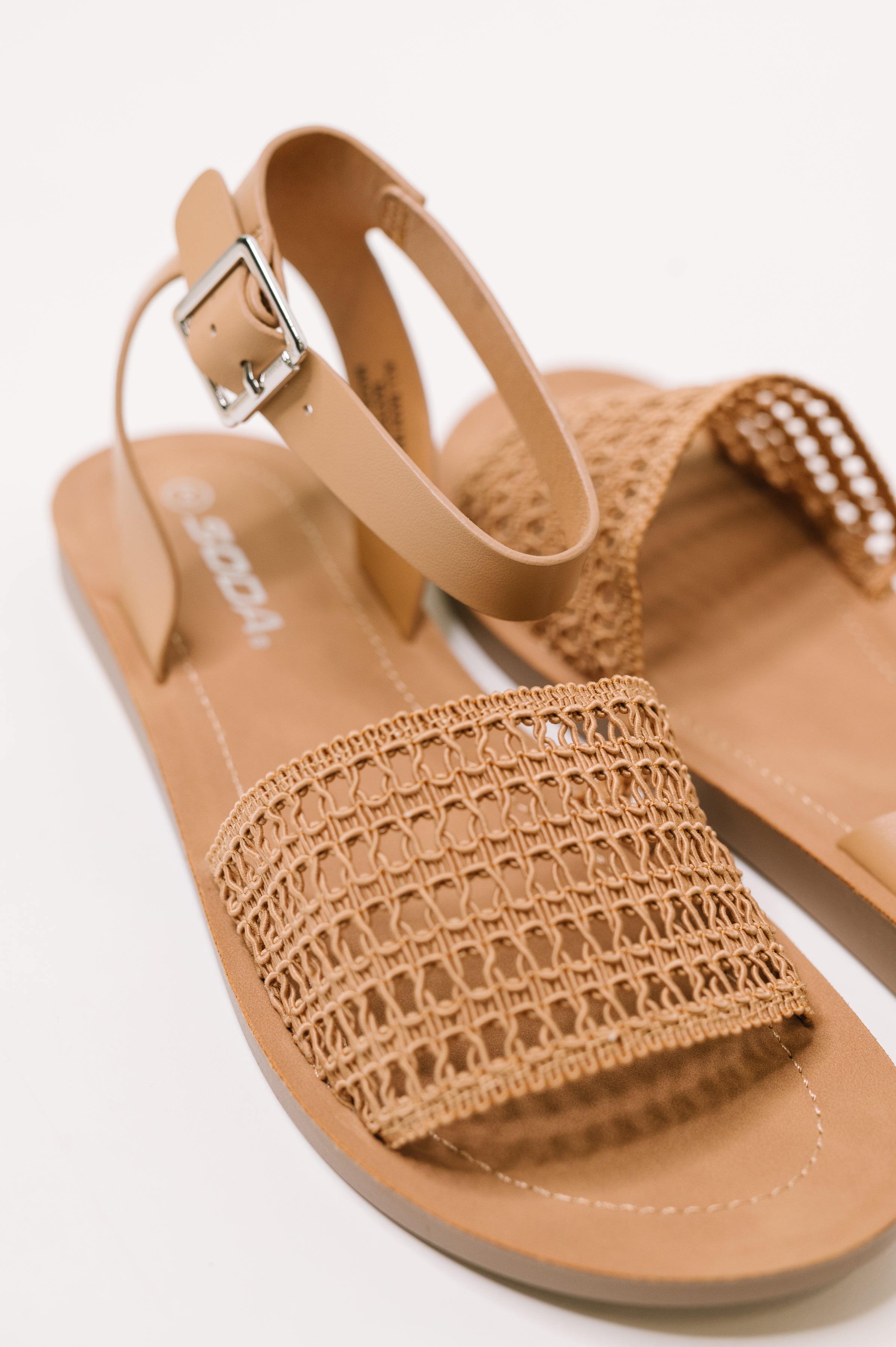 Sibley Sandal in Camel Womens Ave Shops- Tilden Co.