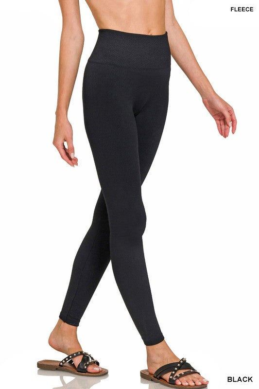 Sweet Steppin' High Waist Leggings in Black Womens Ave Shops- Tilden Co.