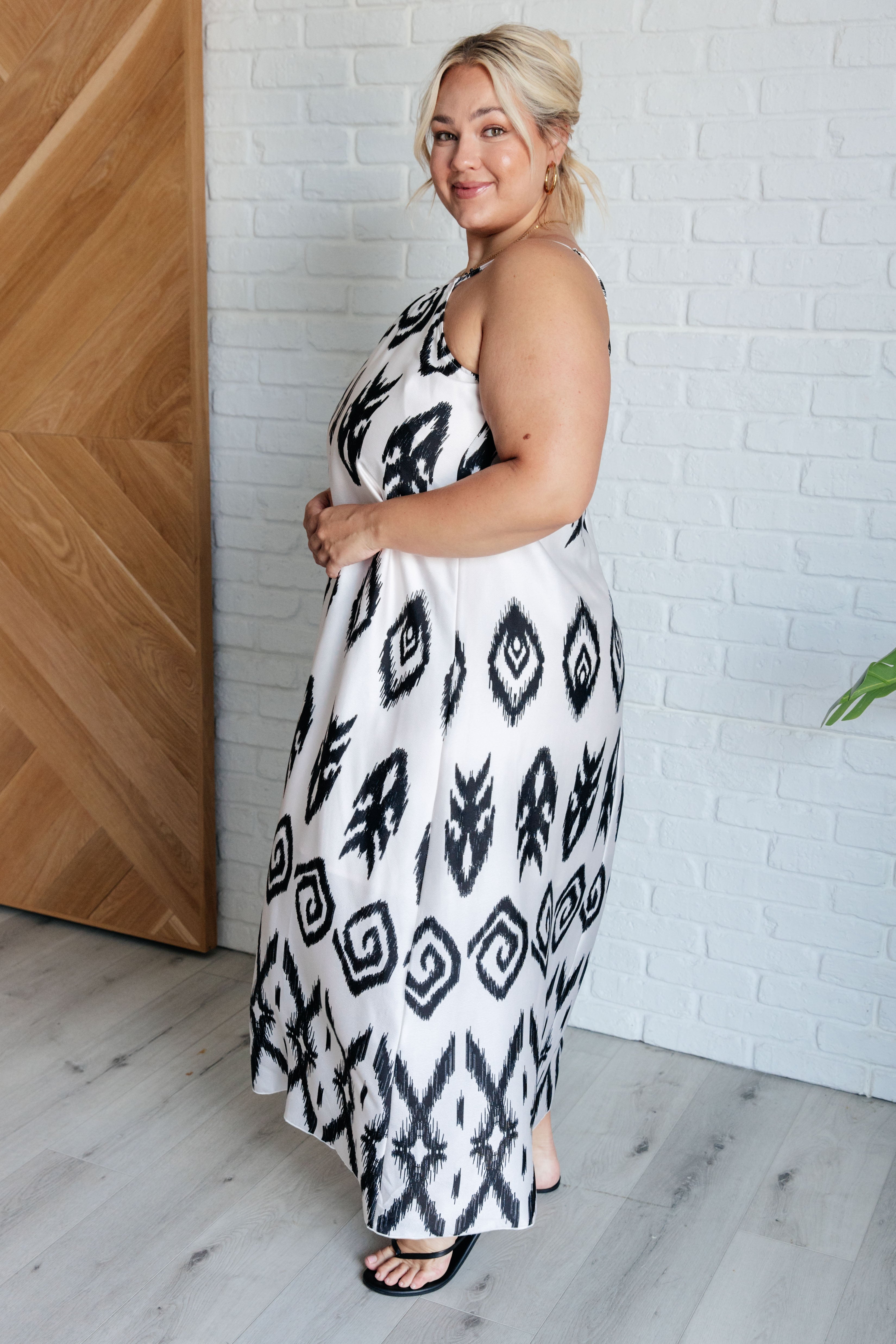 Sign of the Times Maxi Dress Dresses Ave Shops- Tilden Co.