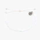 Pura Vida Solid Original Bracelet Solid White Solid White   Pura Vida- Tilden Co.