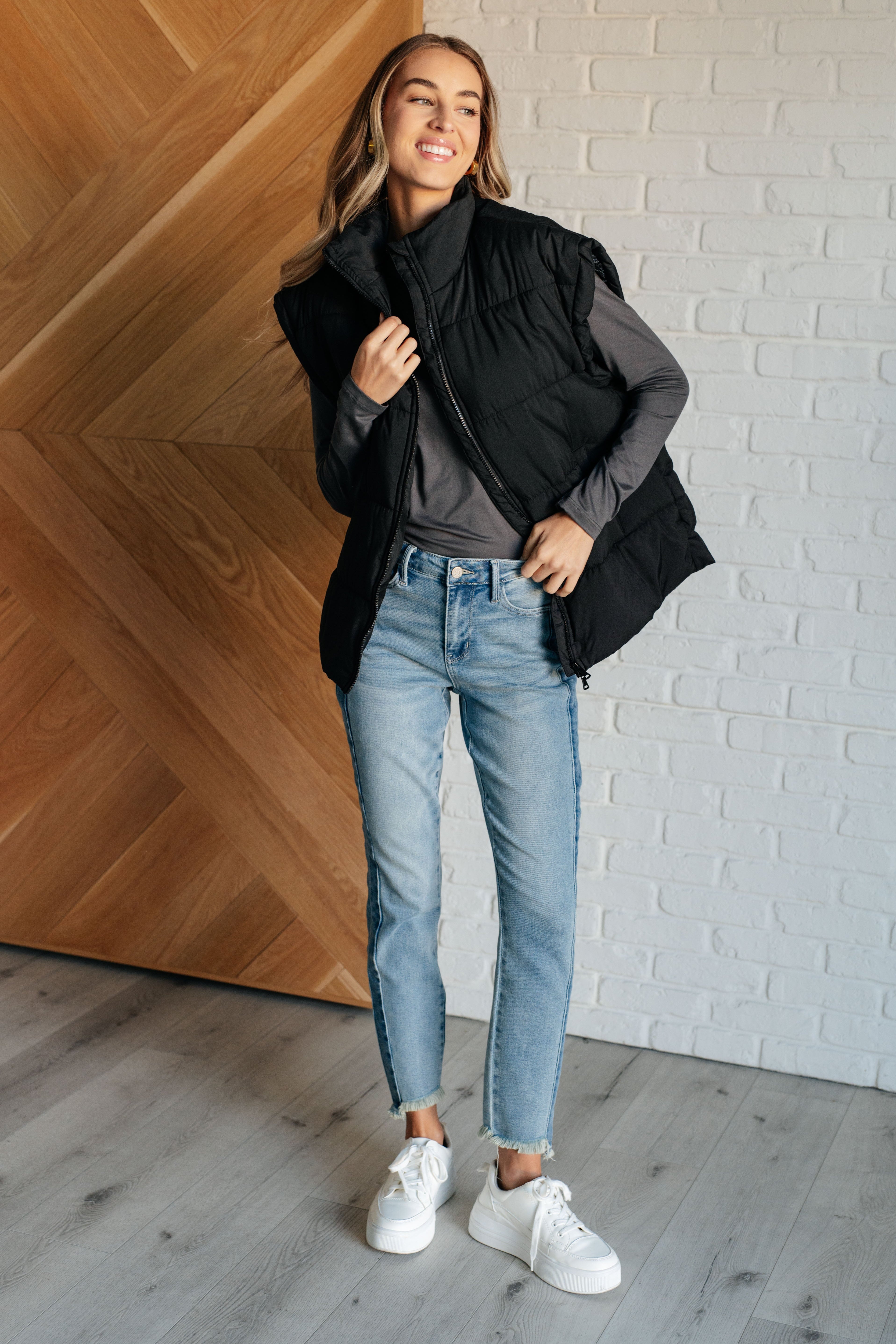 Stadium Seating Puffer Vest Layers Ave Shops- Tilden Co.