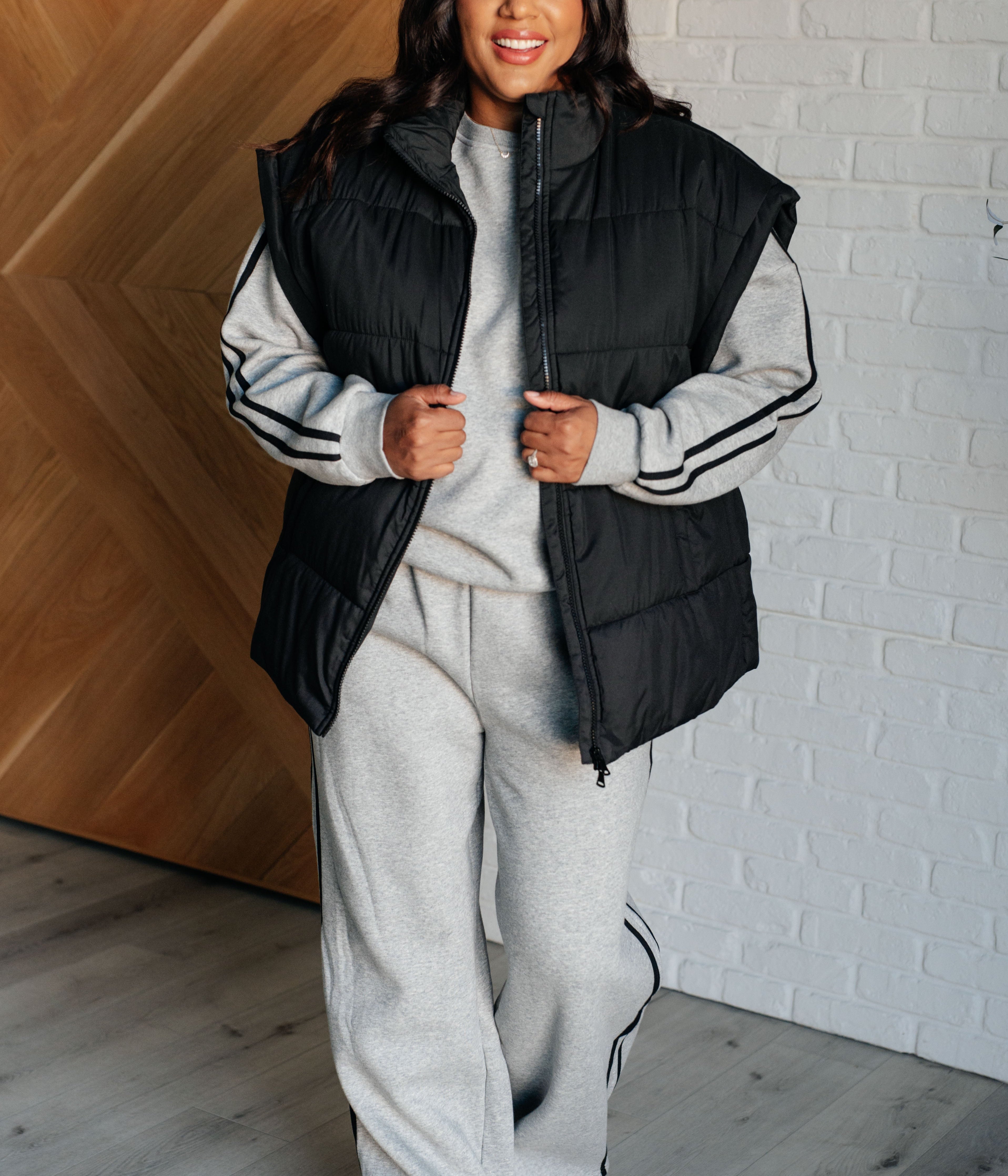 Stadium Seating Puffer Vest Layers Ave Shops- Tilden Co.