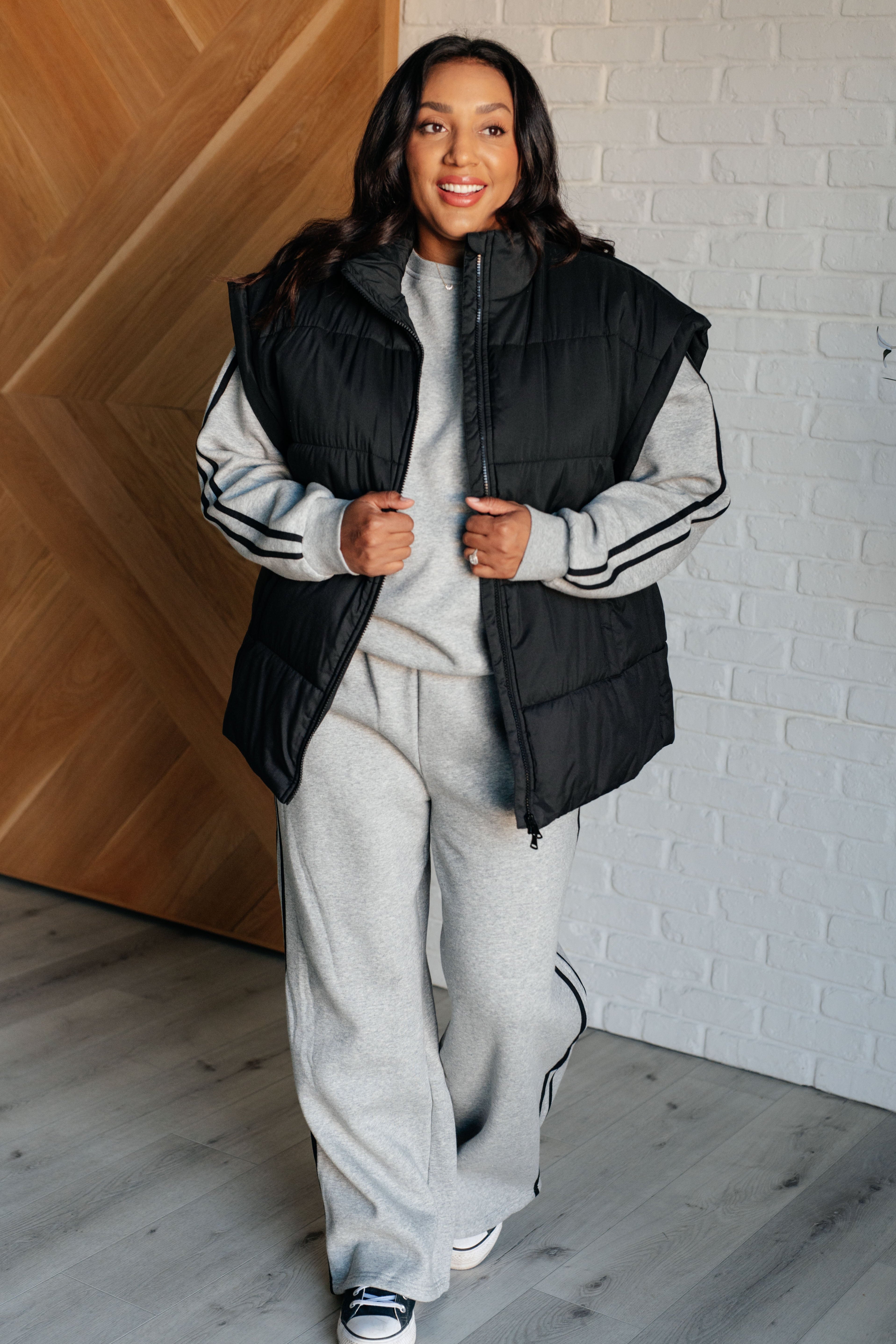 Stadium Seating Puffer Vest Layers Ave Shops- Tilden Co.