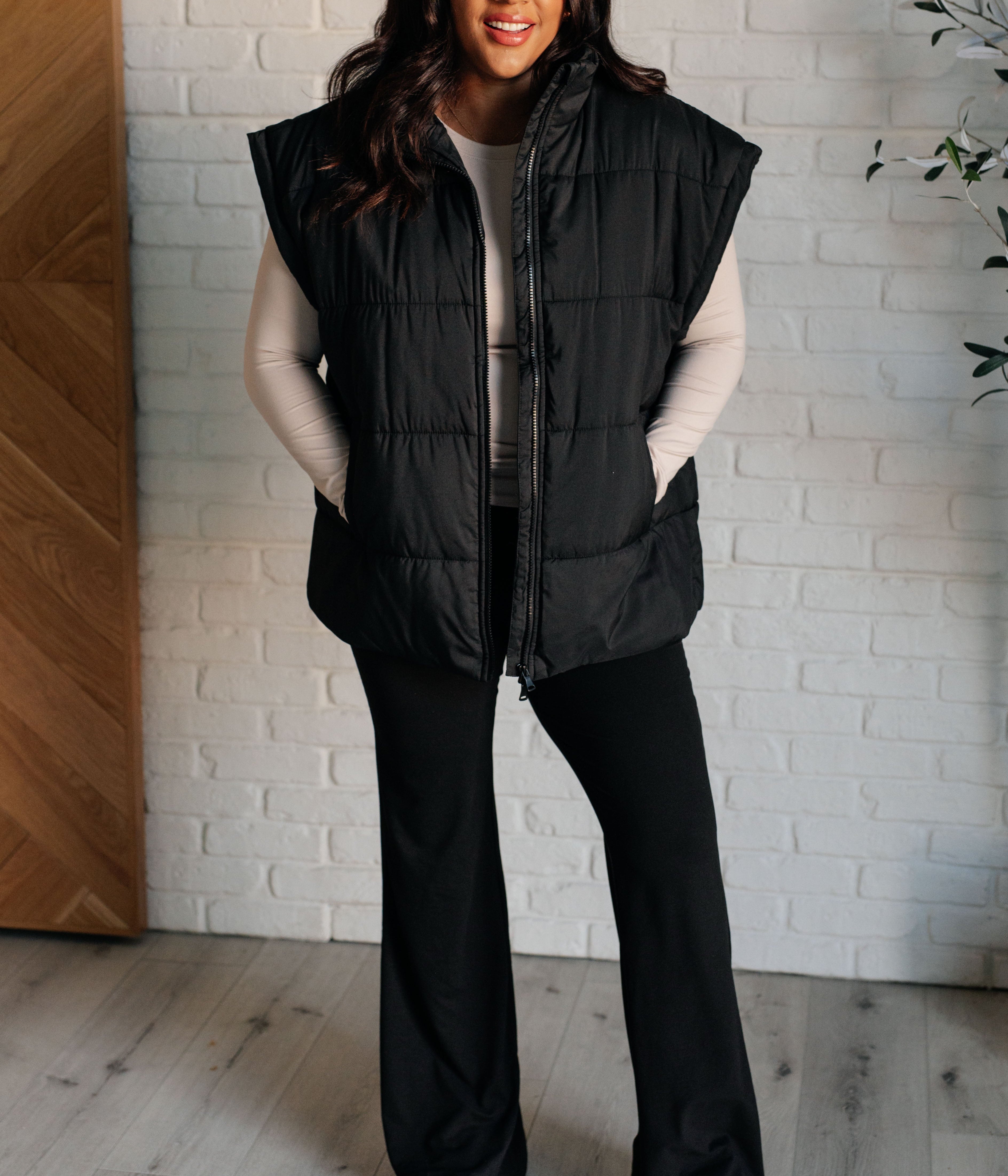 Stadium Seating Puffer Vest Layers Ave Shops- Tilden Co.