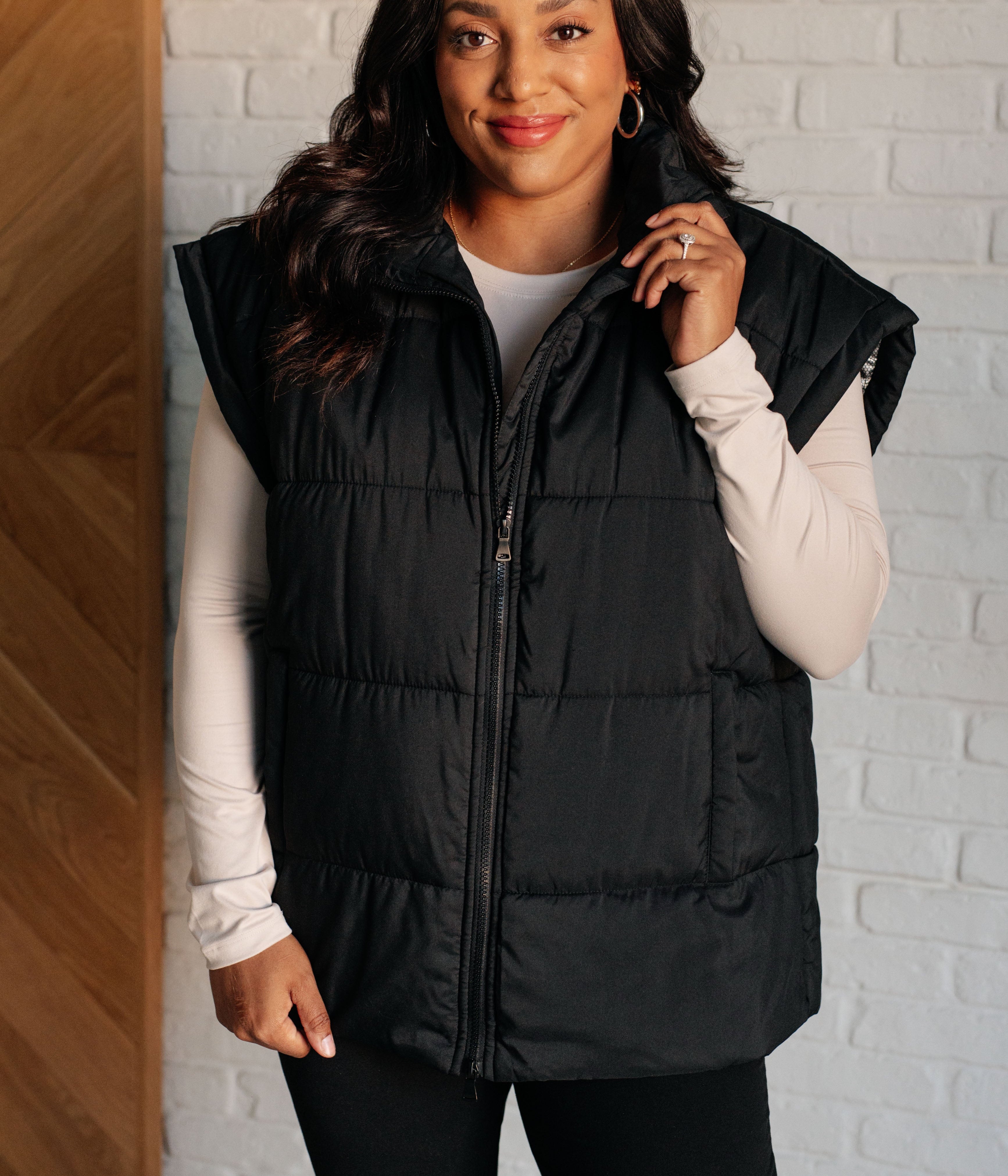 Stadium Seating Puffer Vest Layers Ave Shops- Tilden Co.