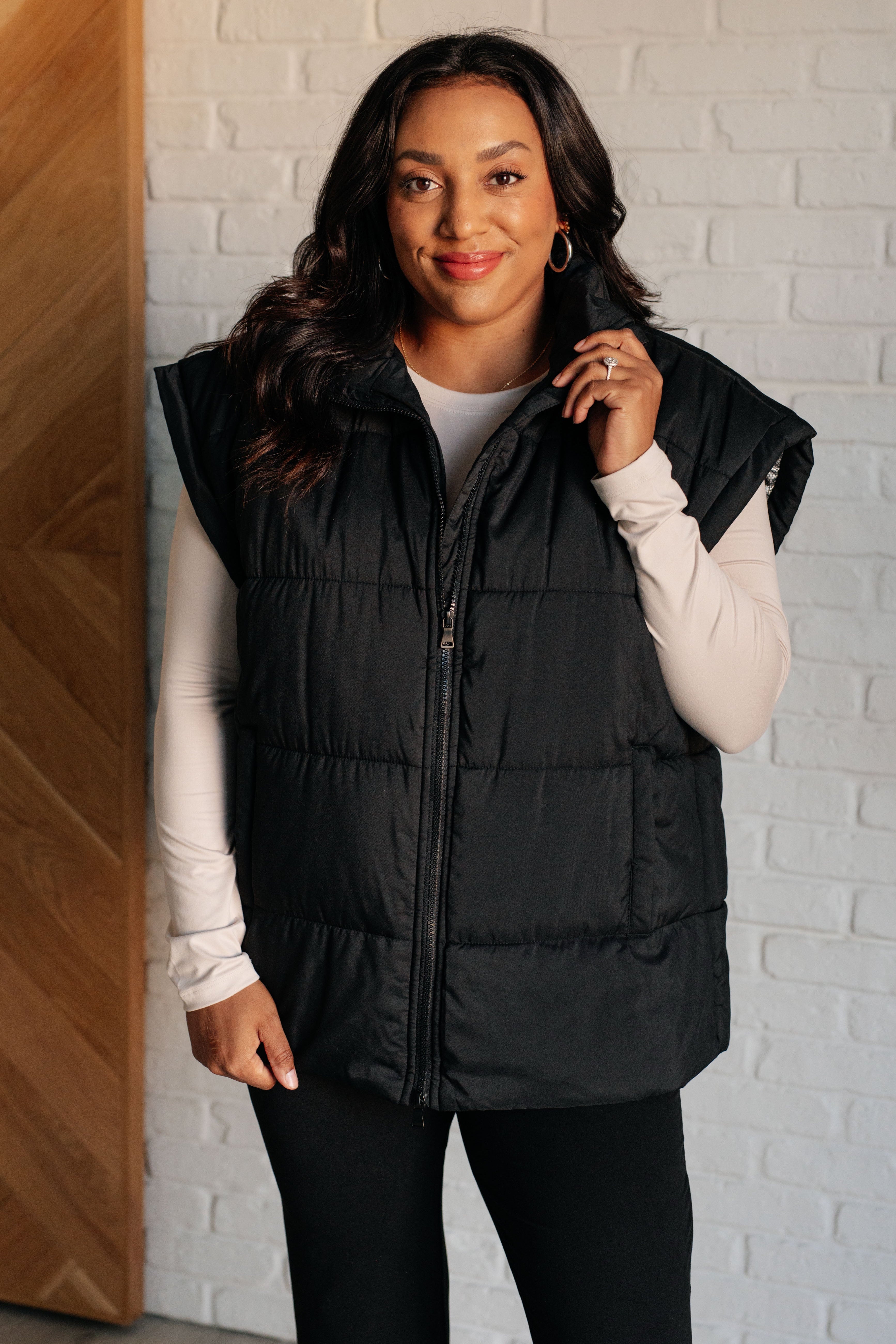Stadium Seating Puffer Vest Layers Ave Shops- Tilden Co.