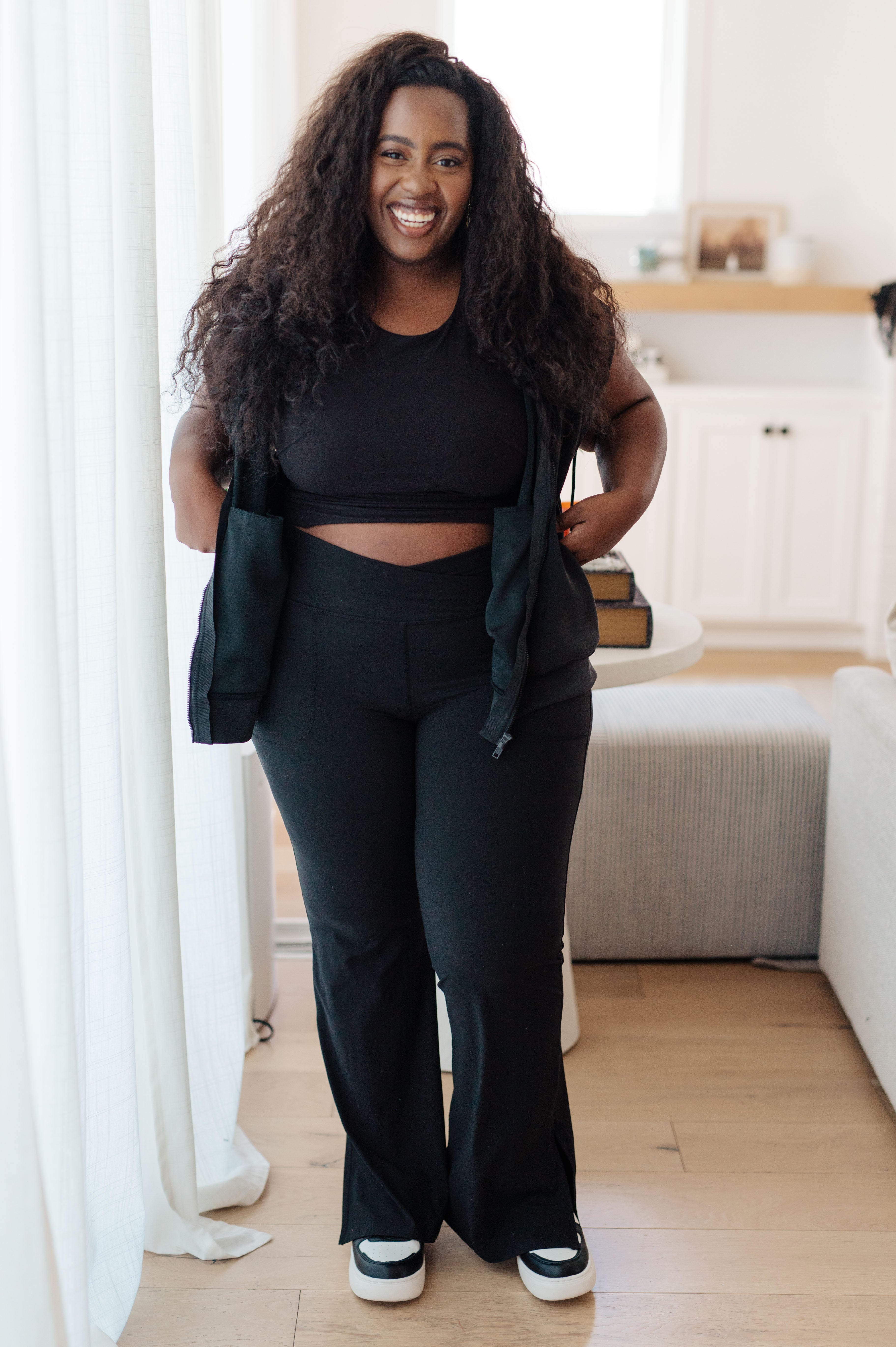 Still Moving Sleeveless Hoodie Tops Ave Shops- Tilden Co.