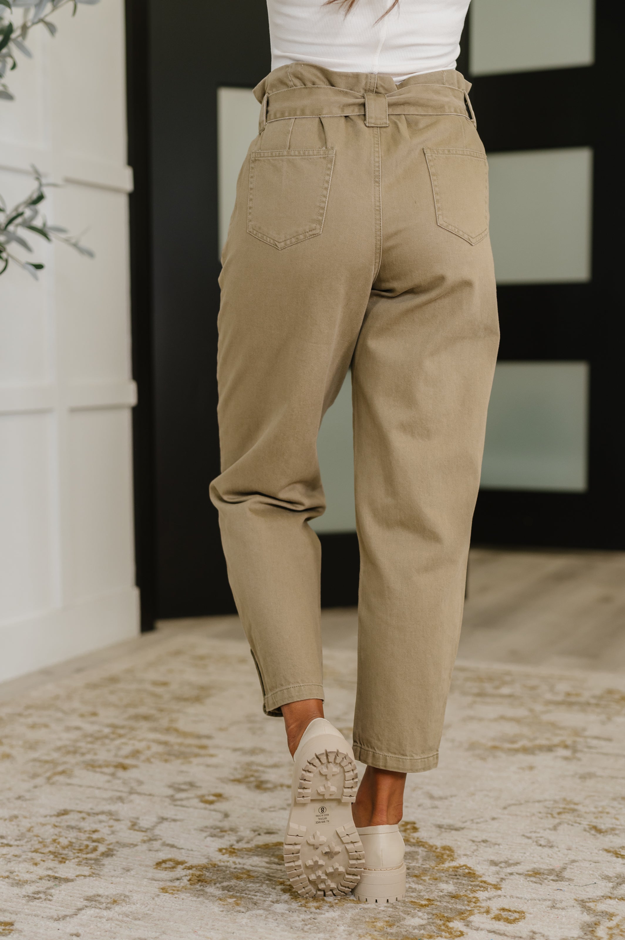 Streets of Serenade High Waist Trousers Womens Ave Shops- Tilden Co.