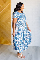 Surf Watch Tiered Midi Dress Dresses Ave Shops- Tilden Co.