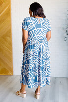 Surf Watch Tiered Midi Dress Dresses Ave Shops- Tilden Co.