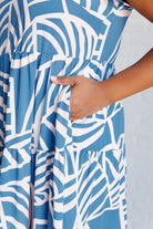 Surf Watch Tiered Midi Dress Dresses Ave Shops- Tilden Co.