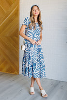 Surf Watch Tiered Midi Dress Dresses Ave Shops- Tilden Co.