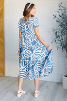 Surf Watch Tiered Midi Dress Dresses Ave Shops- Tilden Co.