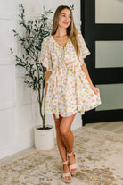 Sweet Escape Boho Floral Dress Womens Ave Shops- Tilden Co.