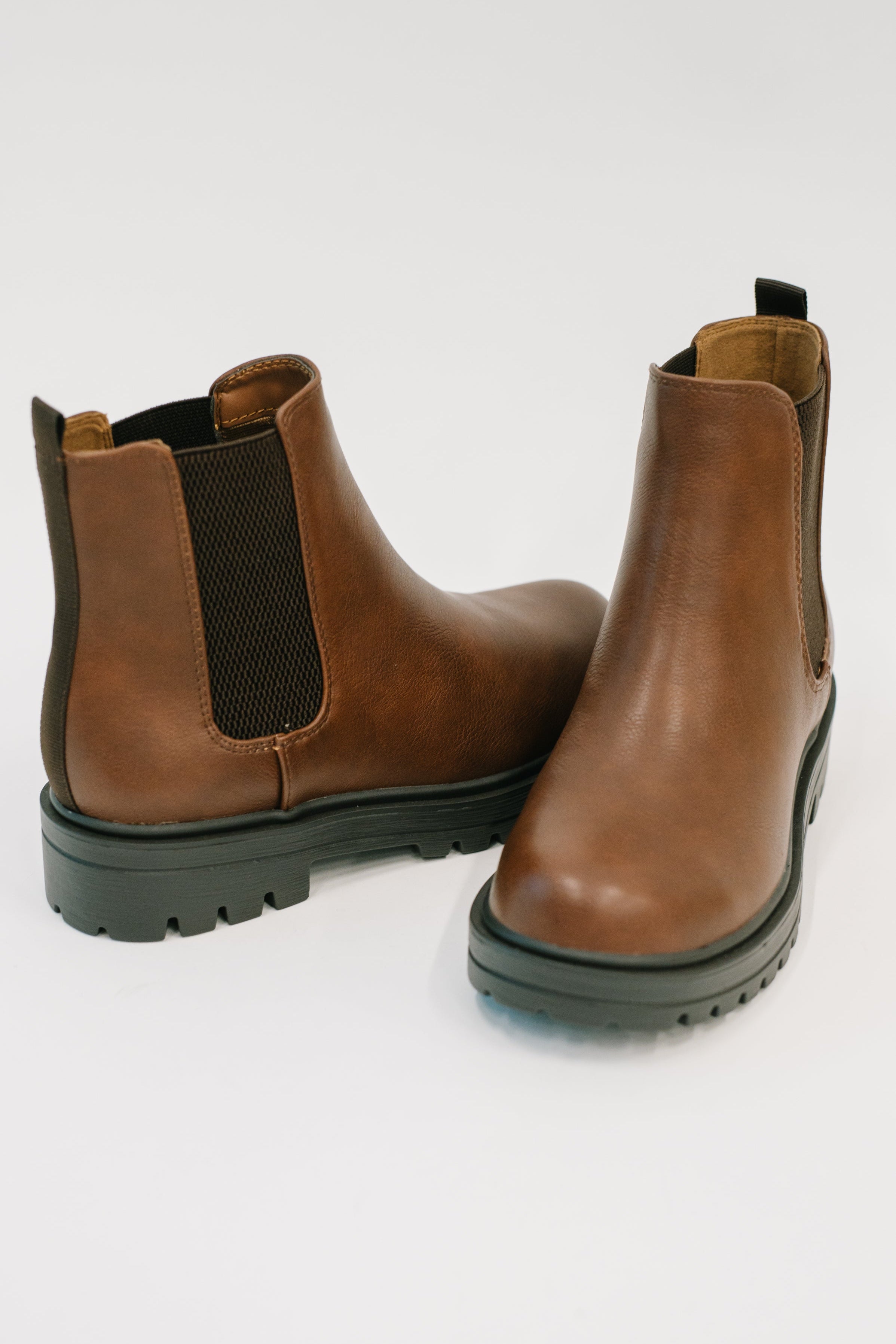 That's Just What They'll Do Paden Chelsea Boots in Brown Womens Ave Shops- Tilden Co.