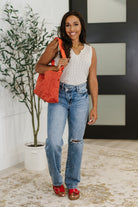 There She Goes Bag in Tomato Womens Ave Shops- Tilden Co.