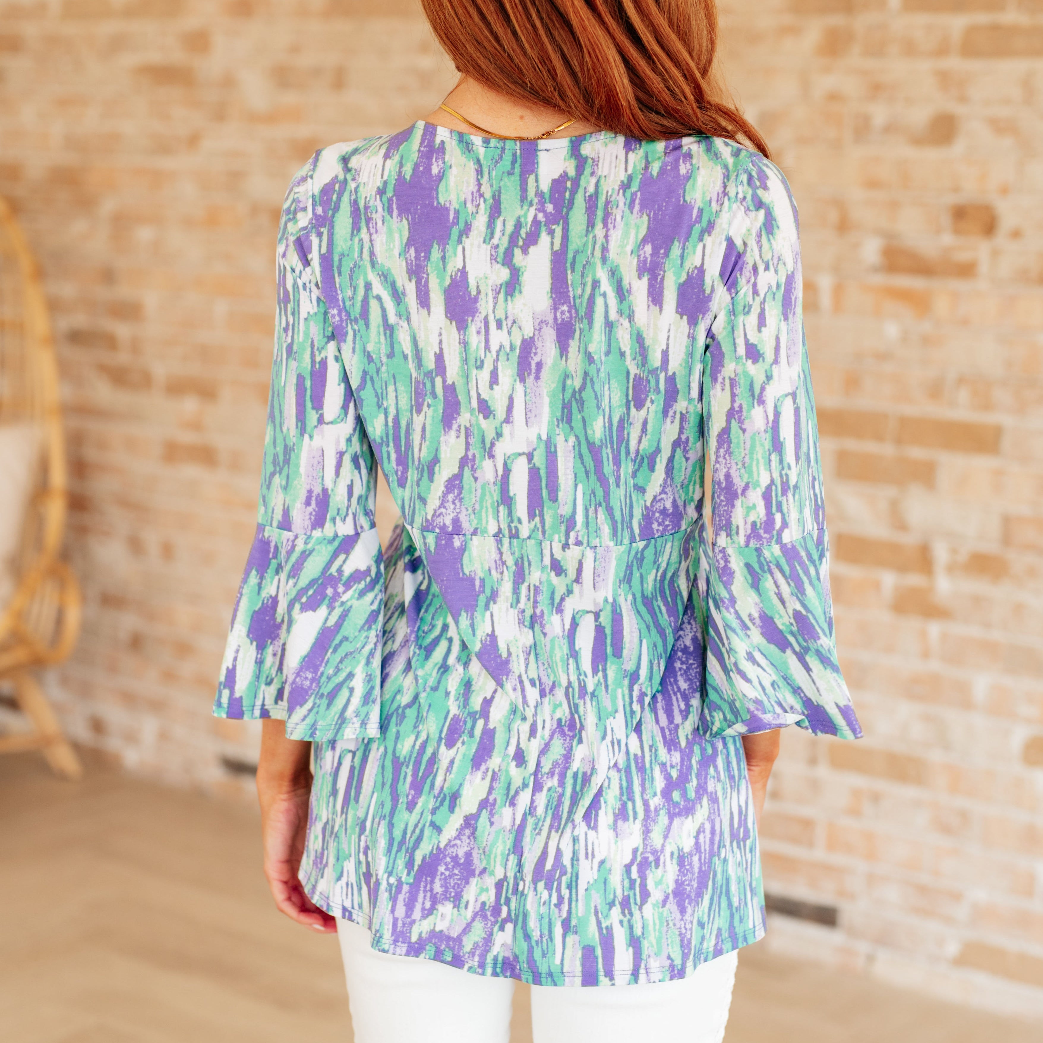 Tide Pool Baby Doll Top Tops Ave Shops- Tilden Co.