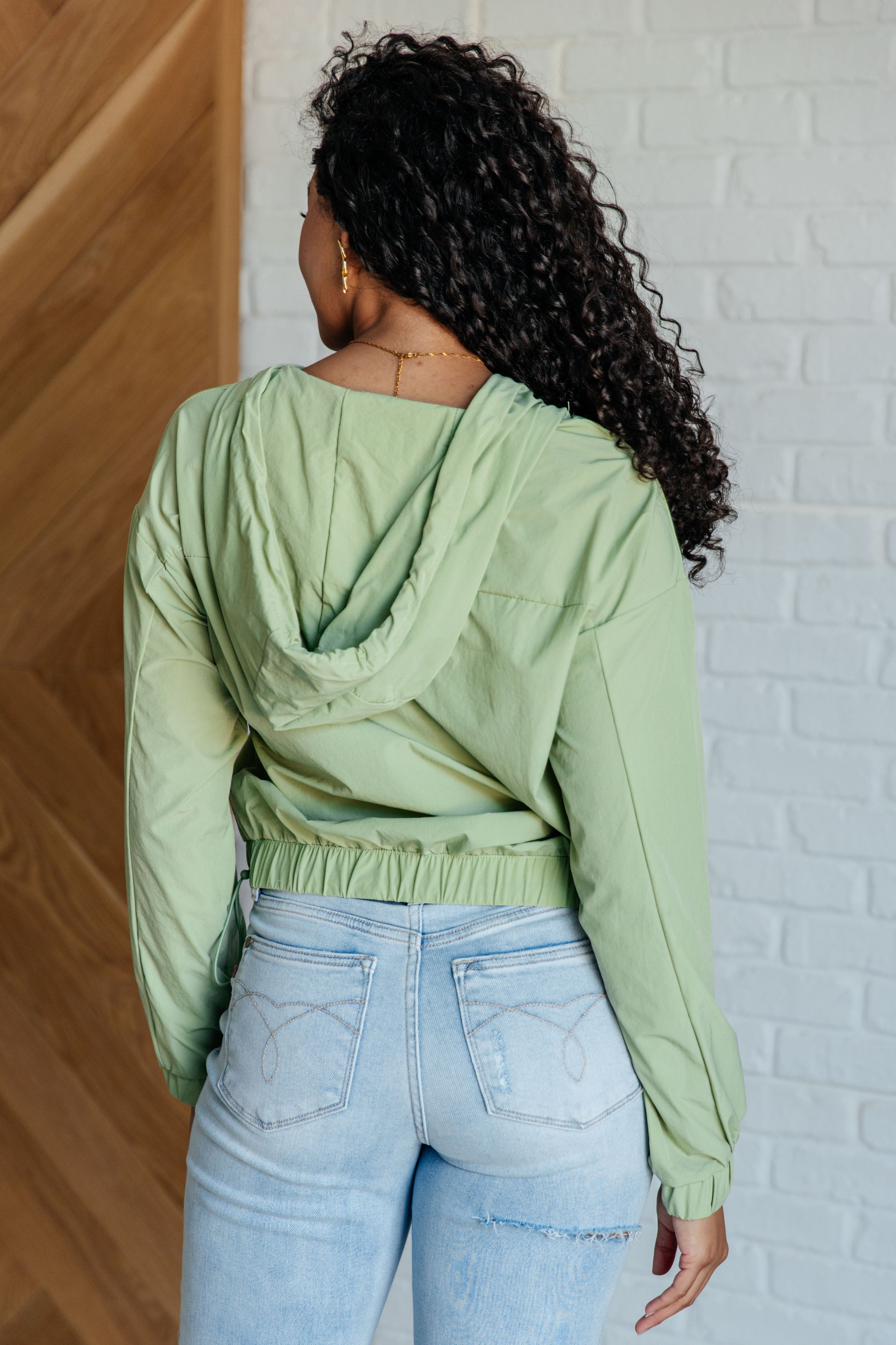 Tomorrow's Forecast Hooded Windbreaker Layers Ave Shops- Tilden Co.