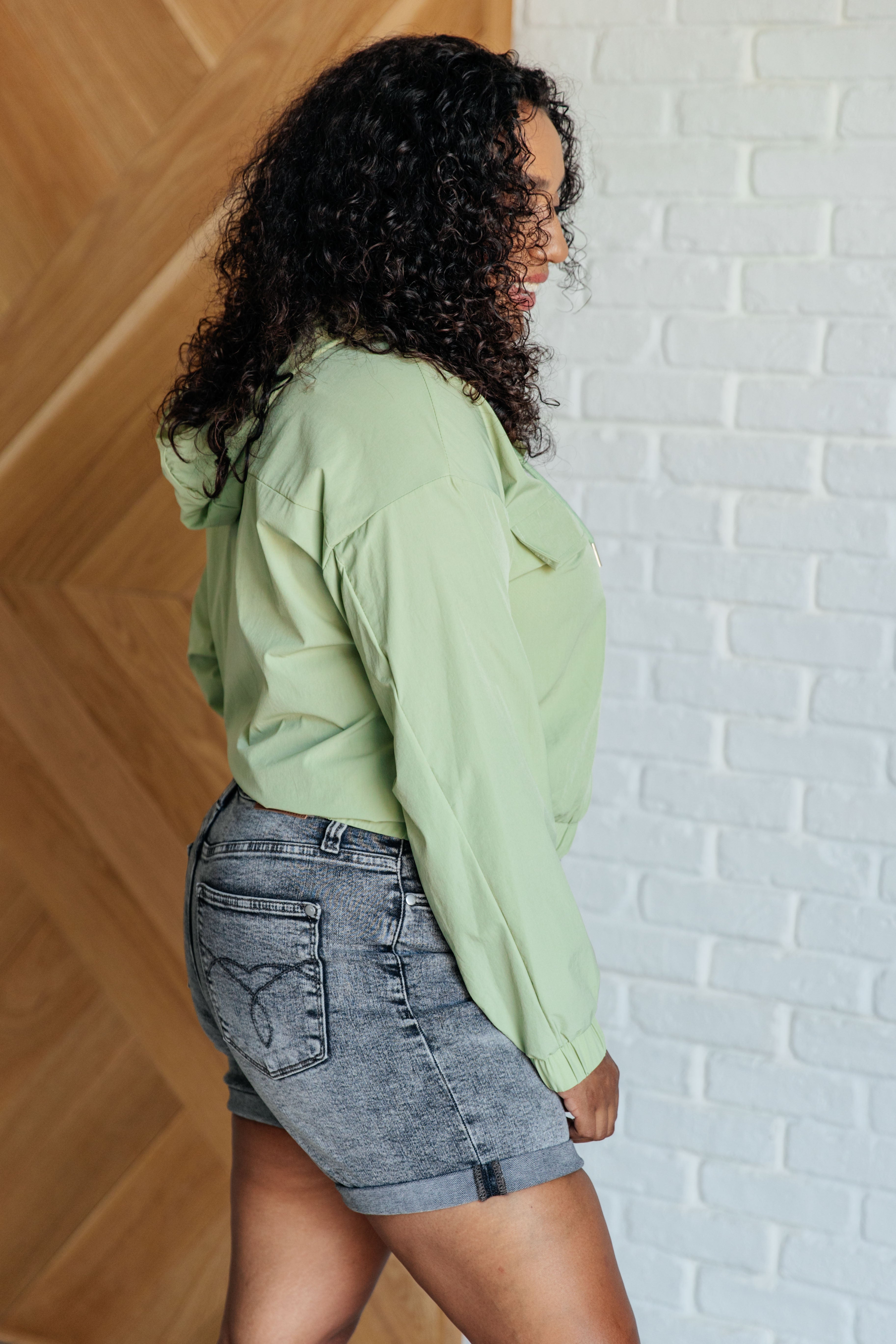 Tomorrow's Forecast Hooded Windbreaker Layers Ave Shops- Tilden Co.