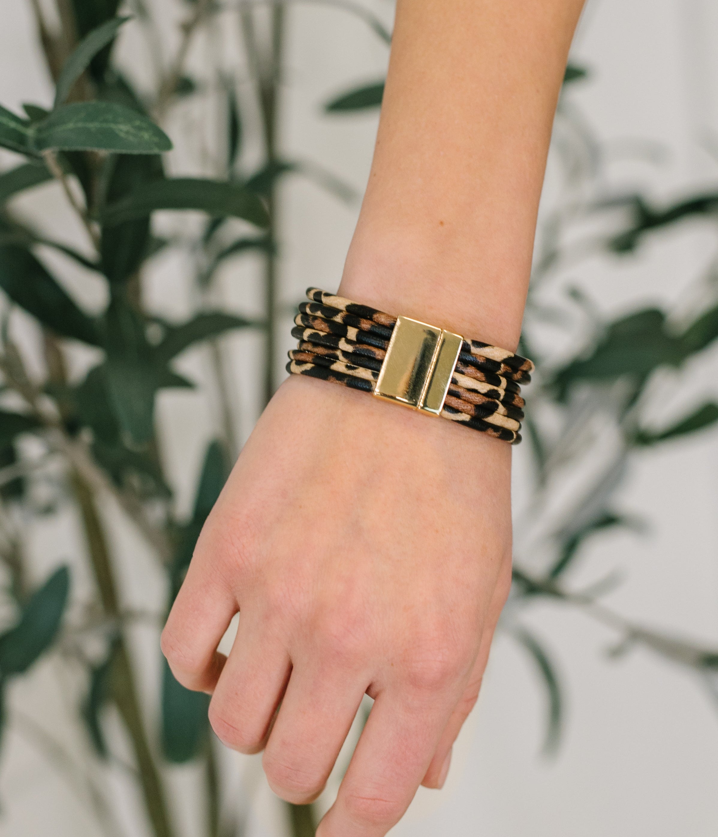 Untamed Edge Chunky Multilayered Bracelet Womens Ave Shops- Tilden Co.