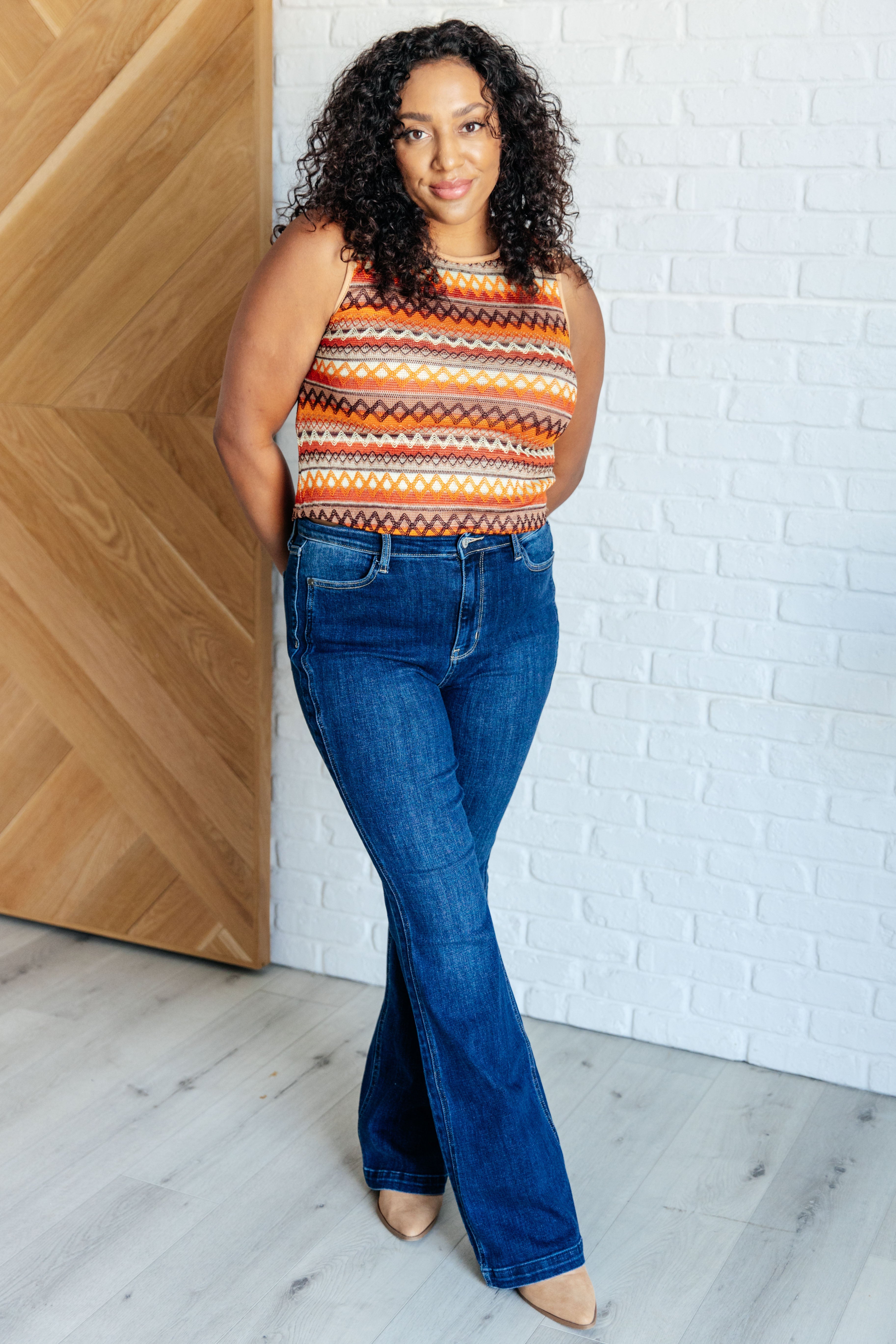 Up in My Feelings Knit Tank Tops Ave Shops- Tilden Co.