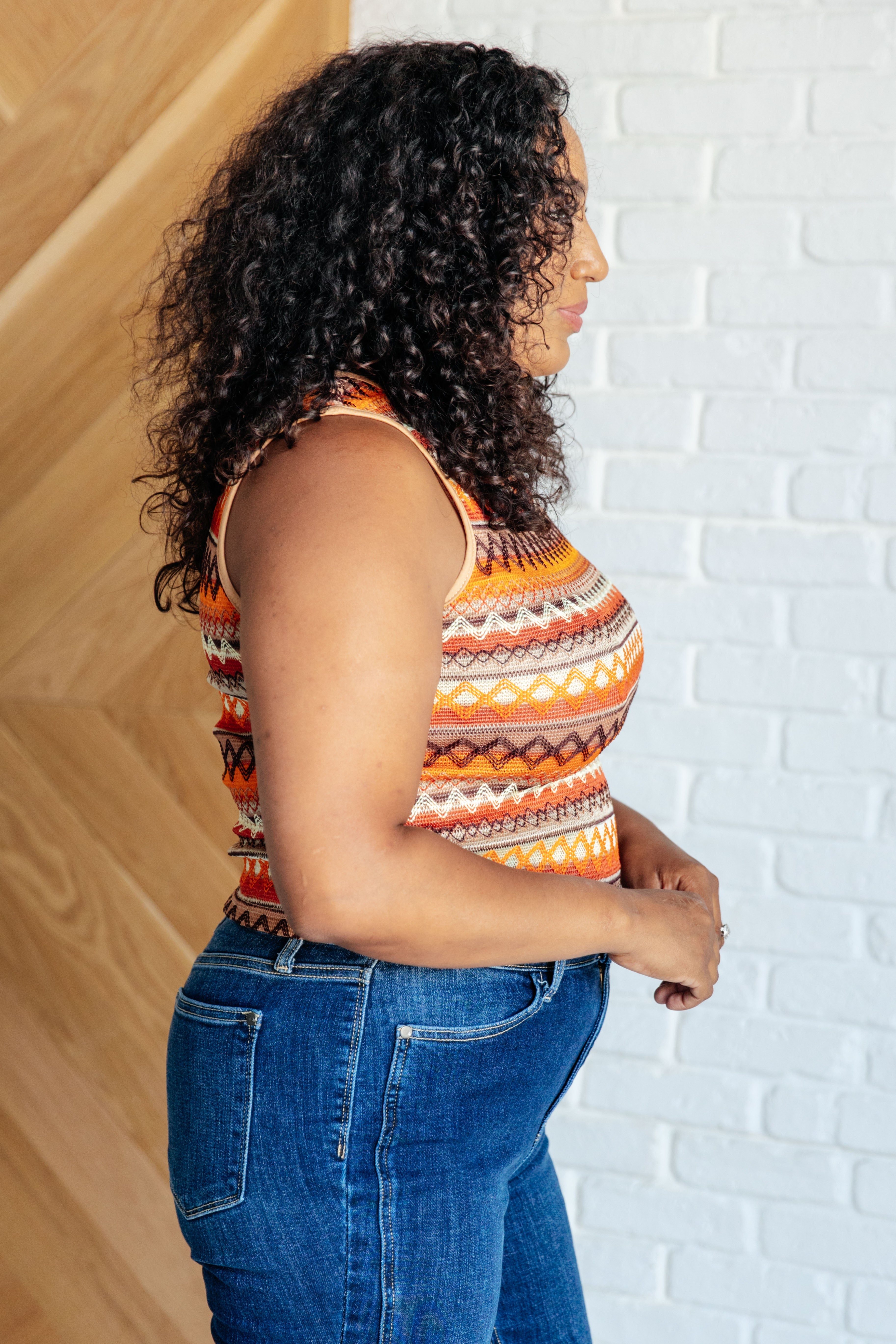 Up in My Feelings Knit Tank Tops Ave Shops- Tilden Co.