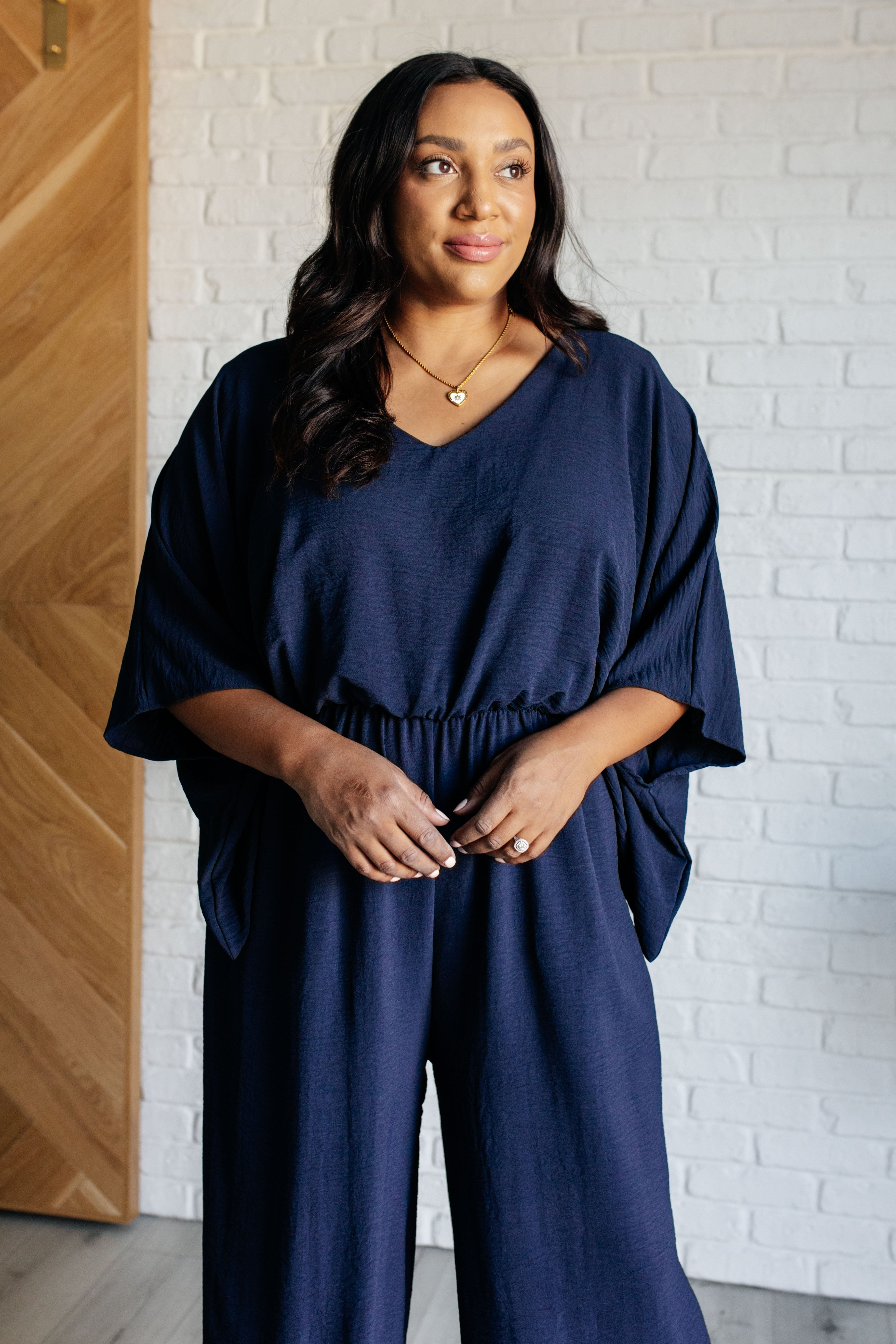 Up to Something Wide Leg Jumpsuit Jumpsuits & Rompers Ave Shops- Tilden Co.