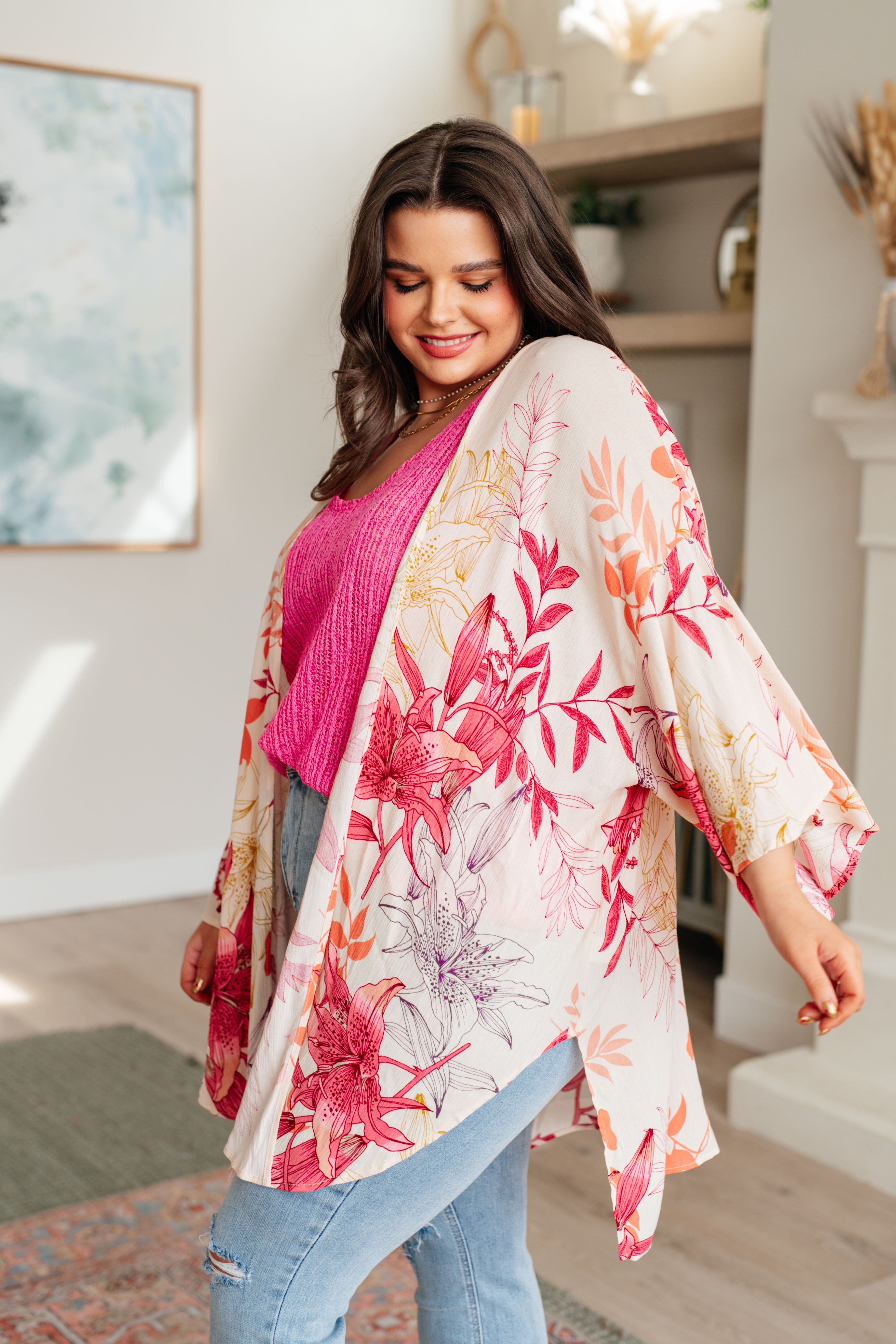 Vacay Season Bell Sleeve Kimono Layers Ave Shops- Tilden Co.