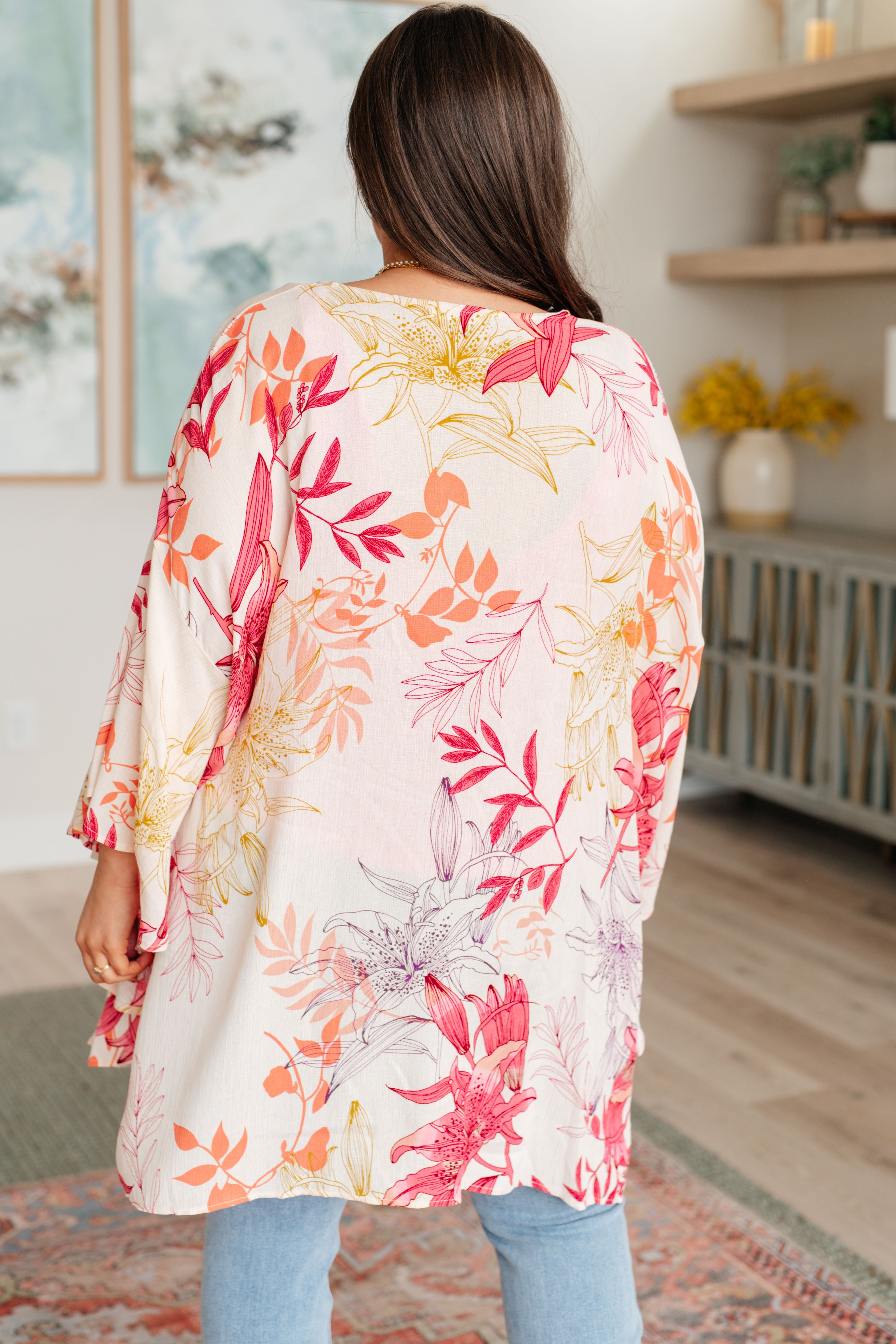 Vacay Season Bell Sleeve Kimono Layers Ave Shops- Tilden Co.