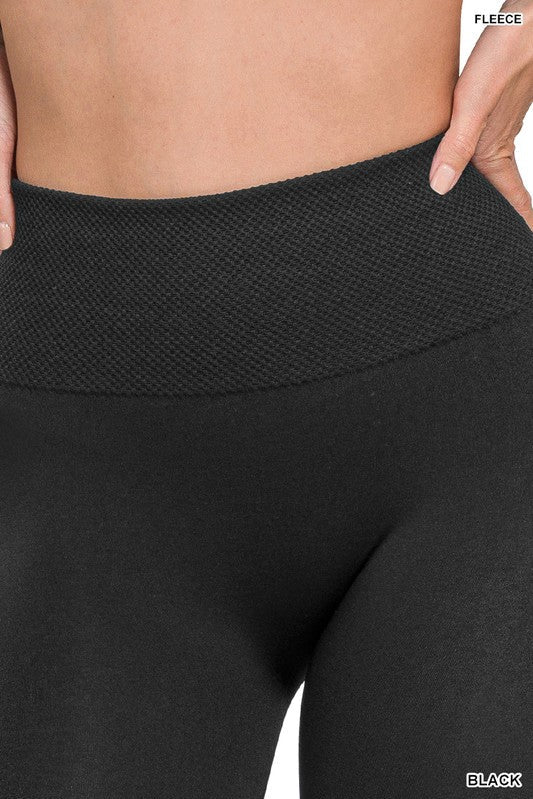 Sweet Steppin' High Waist Leggings in Black Womens Ave Shops- Tilden Co.