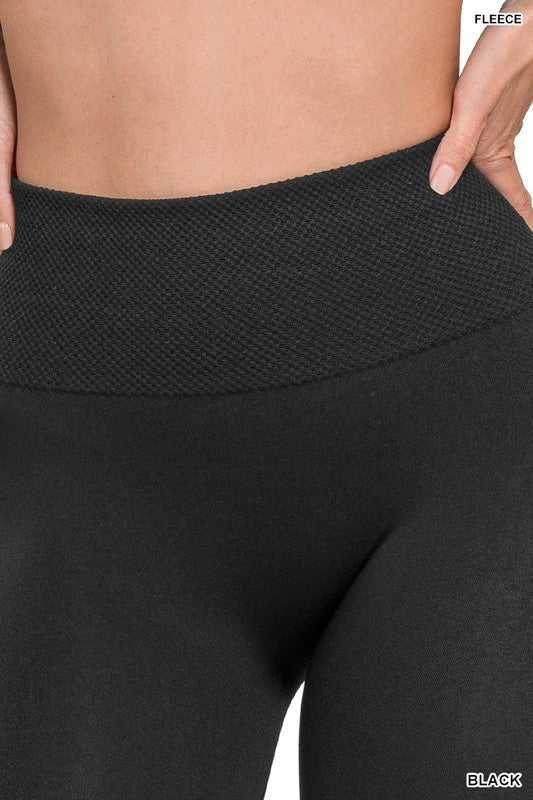 Sweet Steppin' High Waist Leggings in Black Womens Ave Shops- Tilden Co.