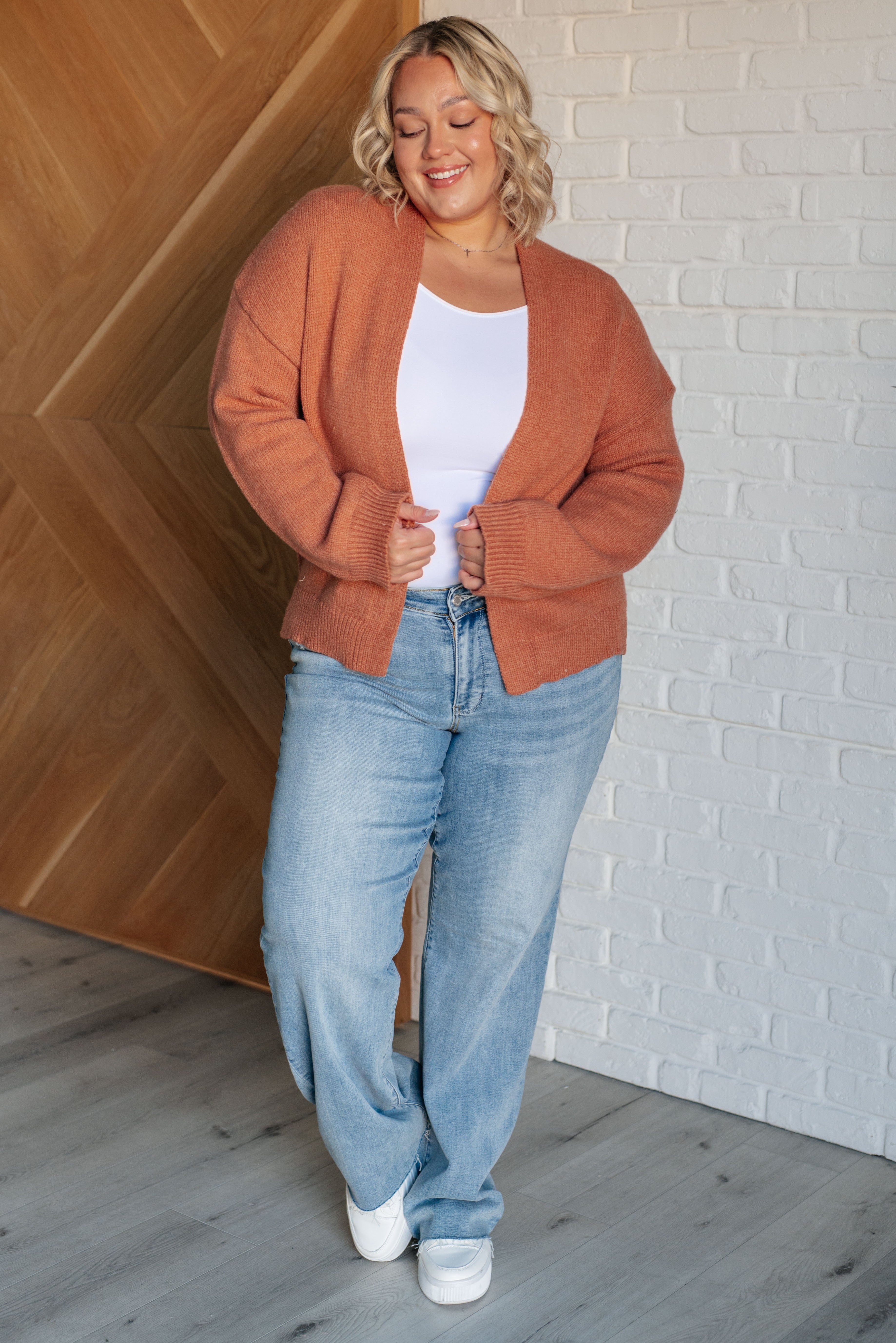 Wait for True Love Open Front Cardigan Layers Ave Shops- Tilden Co.