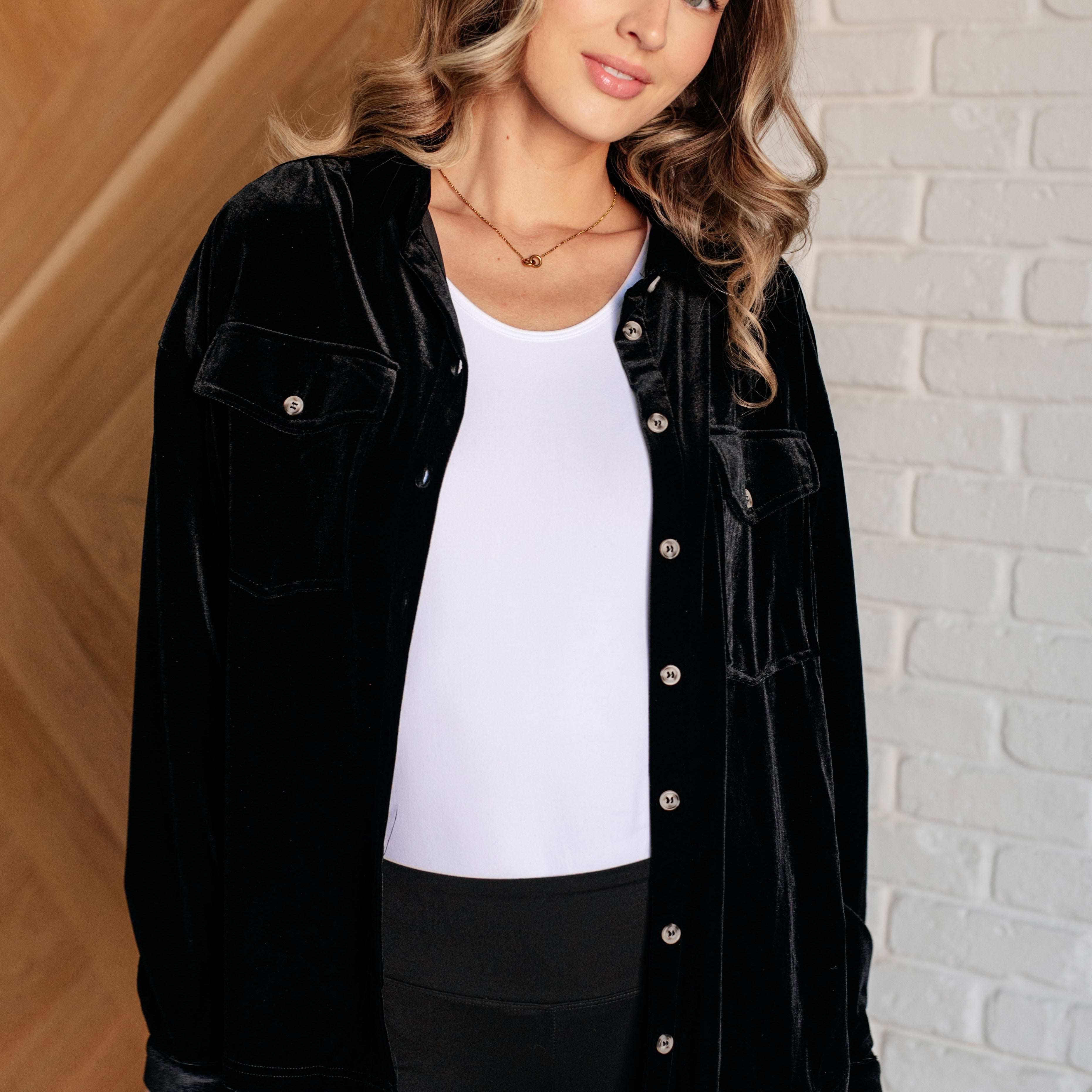 What Are the Odds Button Down Tops Ave Shops- Tilden Co.