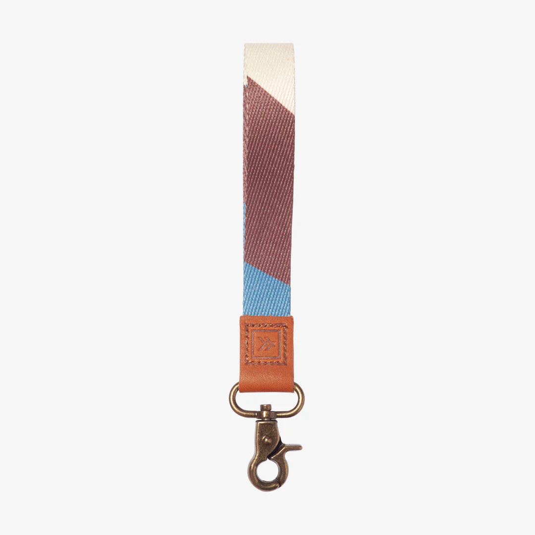 Thread Wrist Lanyard Fine Line Blue Fine Line Blue  Lanyards Thread- Tilden Co.