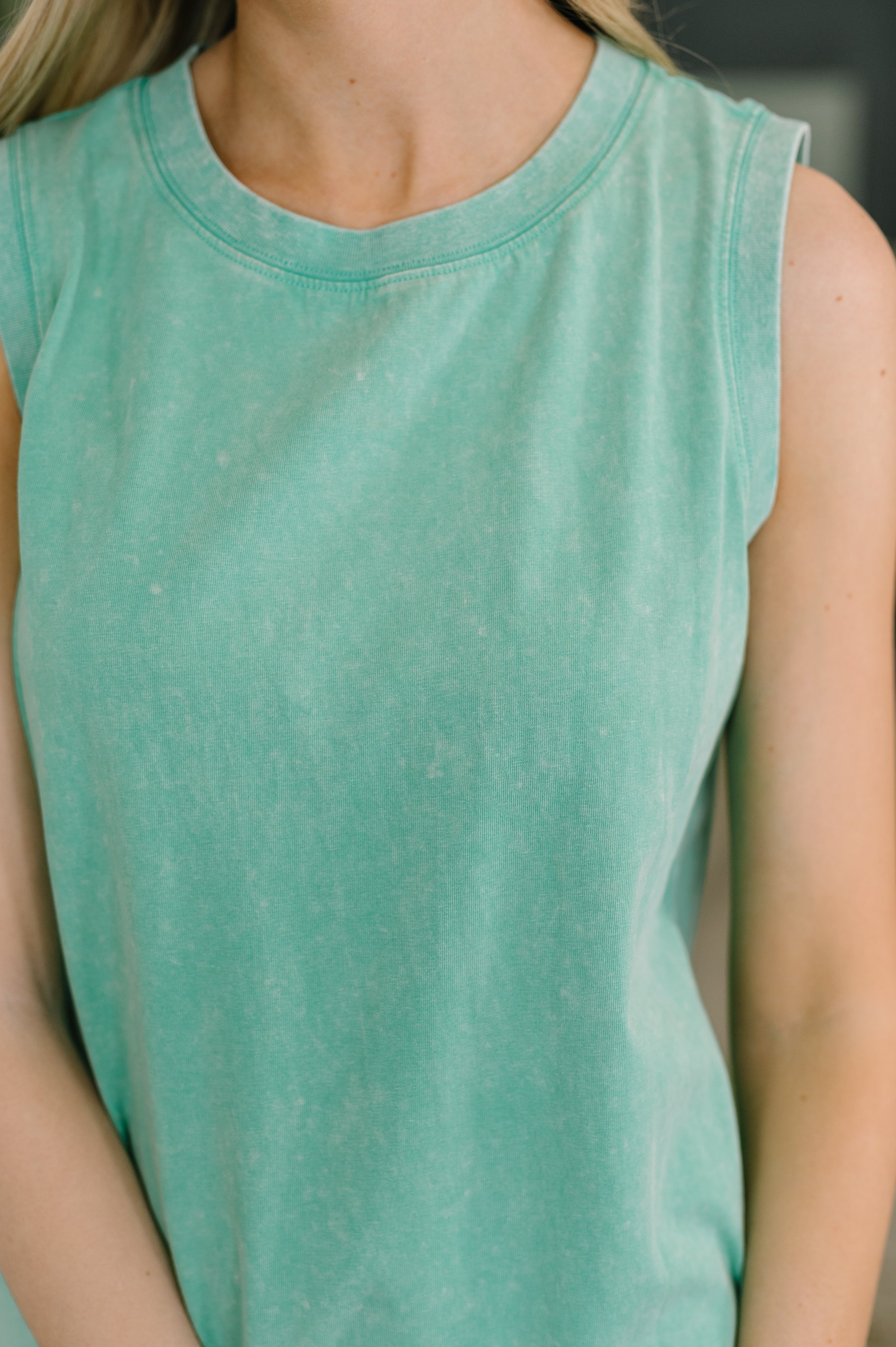 Your Attention Mineral Wash T-Shirt Dress Knee Length Dress Ave Shops- Tilden Co.
