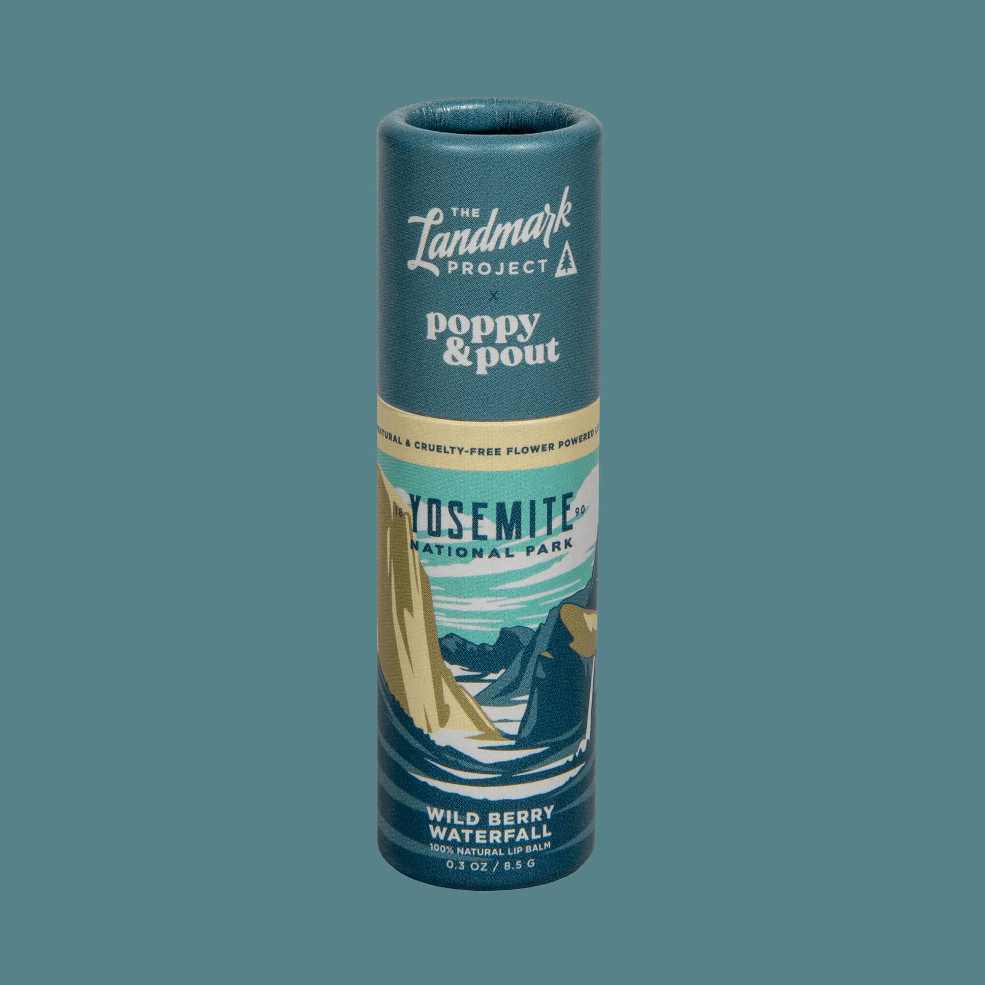 The Landmark Project, Lip Balm, Yosemite Wild Berry Waterfall Poppy & Pout- Tilden Co.