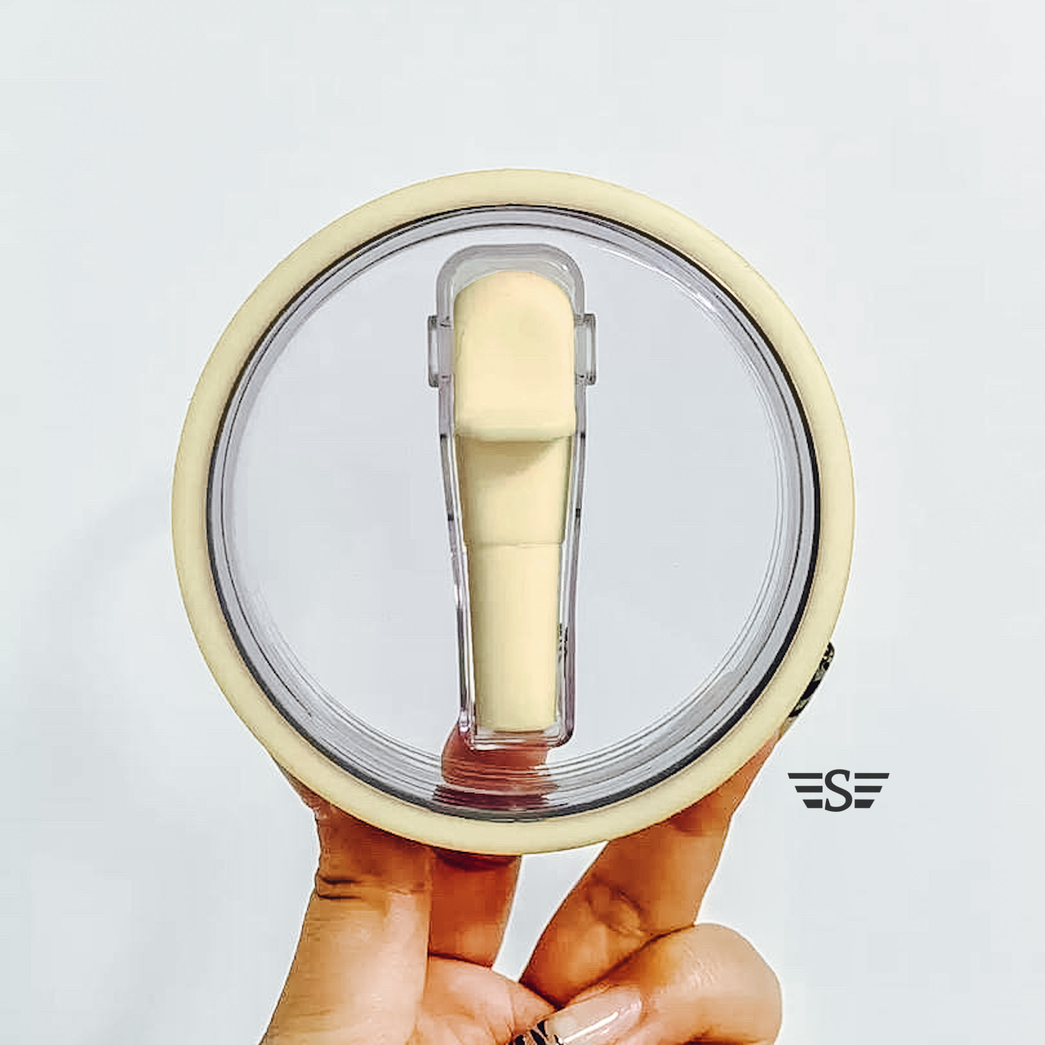 40oz Cup Folding Straw Lid Flying S Company- Tilden Co.