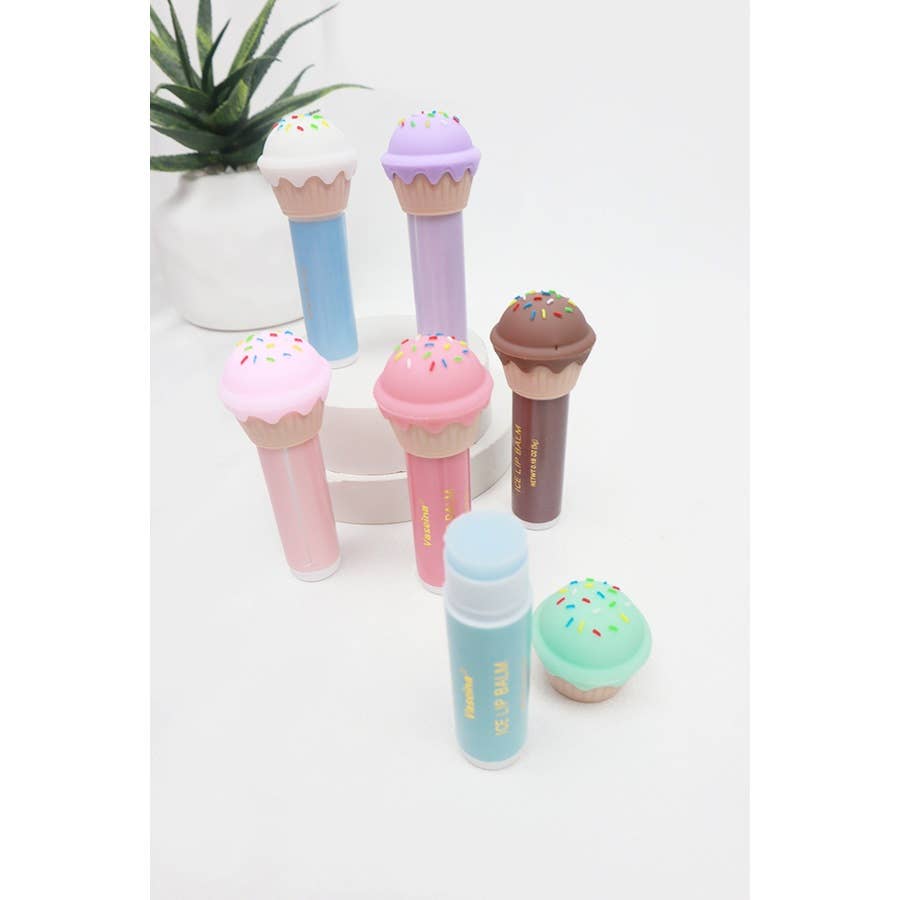 Ice Cream Lip Balm Blue Blue Love and Repeat- Tilden Co.